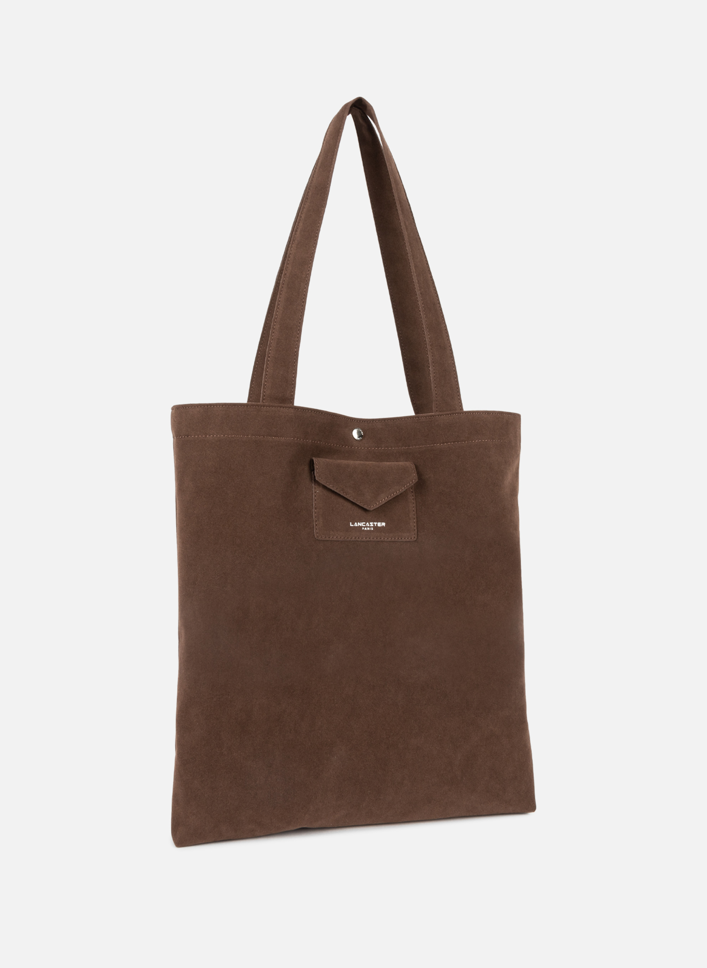 Sac cabas épaule - suédine kba | Marron LANCASTER Femme