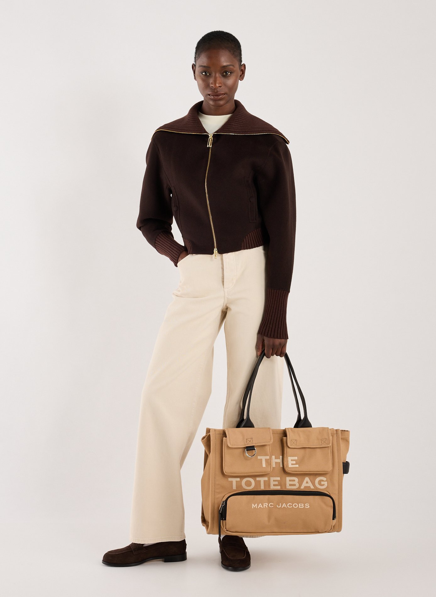 Large tote bag MARC JACOBS Brown