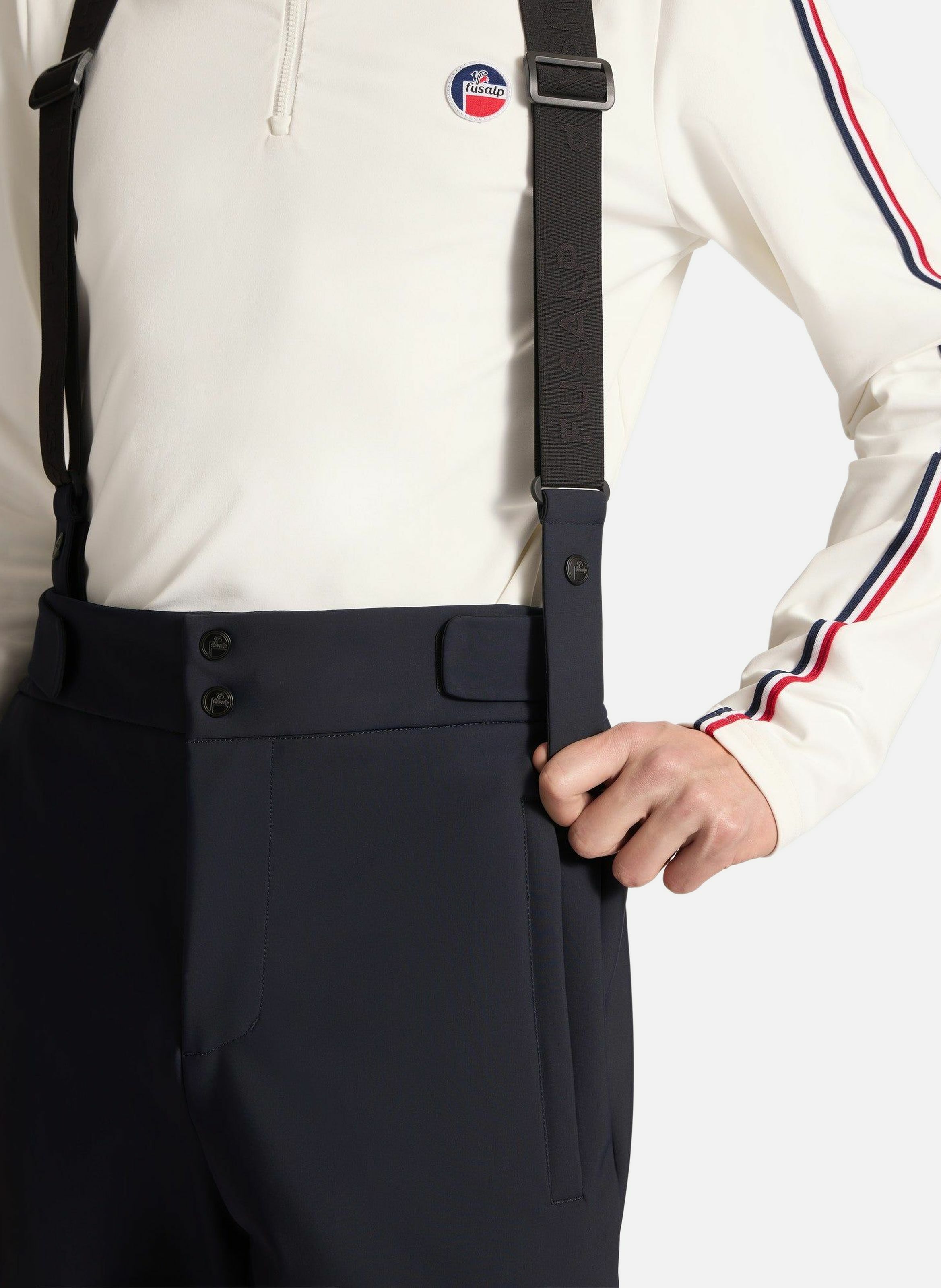 Pantalon de ski franz coupe ajustée FUSALP Bleu