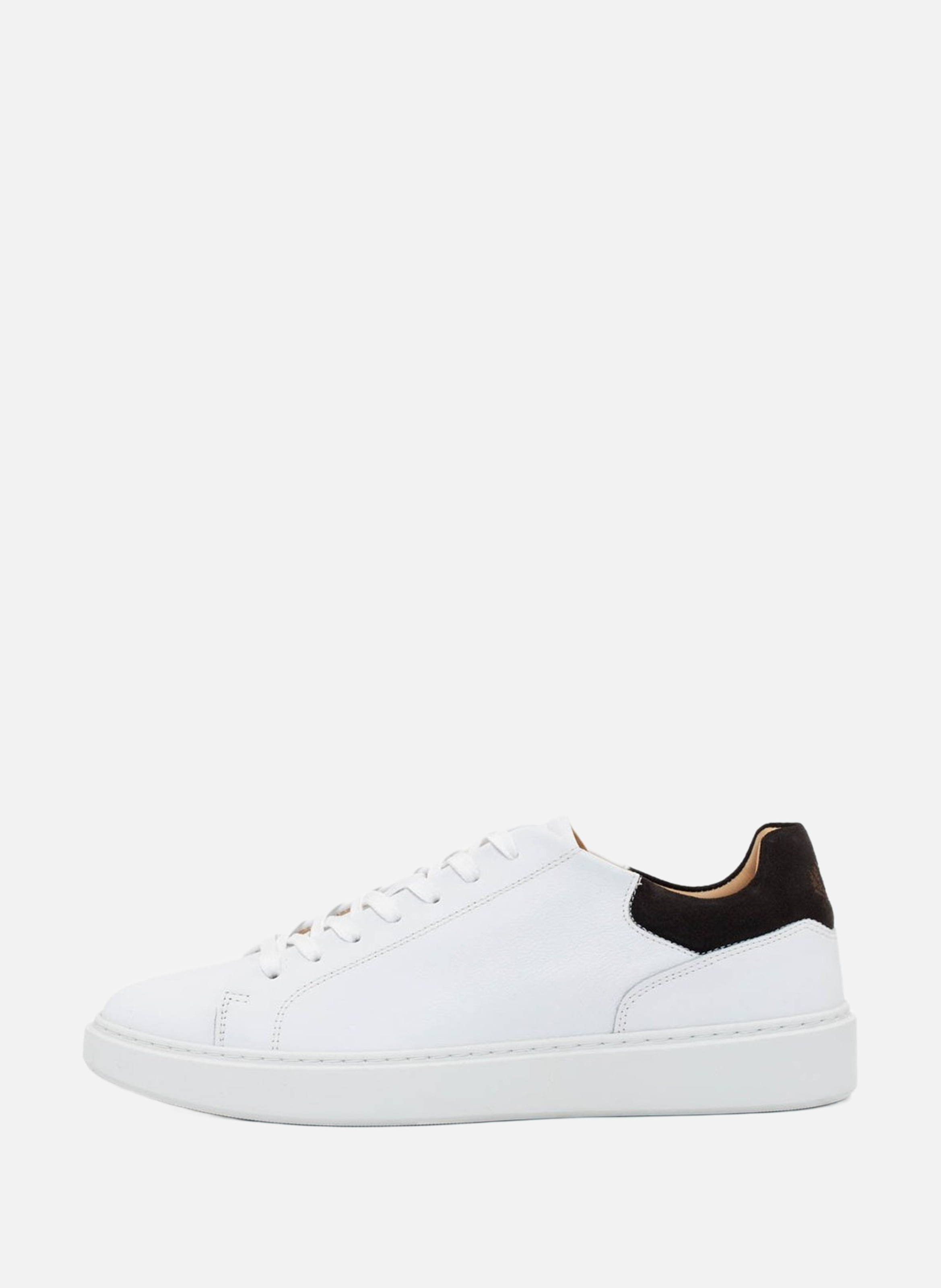 Sneakers daim daytona FINSBURY Blanc