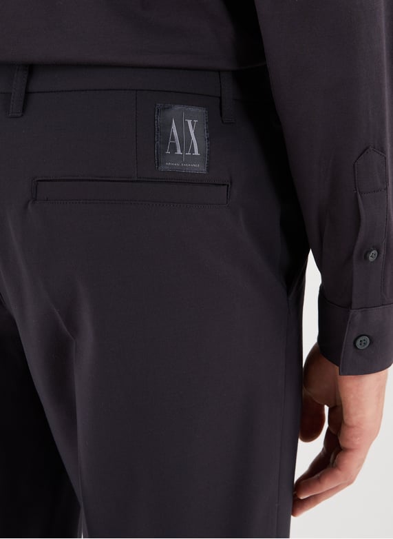 Straight chino trousers | Blue by ARMANI EXCHANGE Straight chino trousers Blue