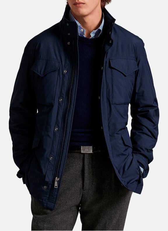 Blouson col montant Bleu by POLO RALPH LAUREN POLO RALPH LAUREN Blouson col montant Bleu