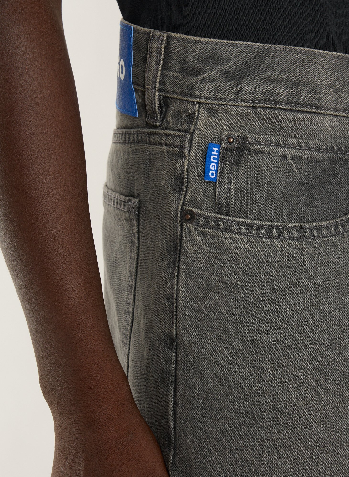 Baggy jeans HUGO BLUE Grey