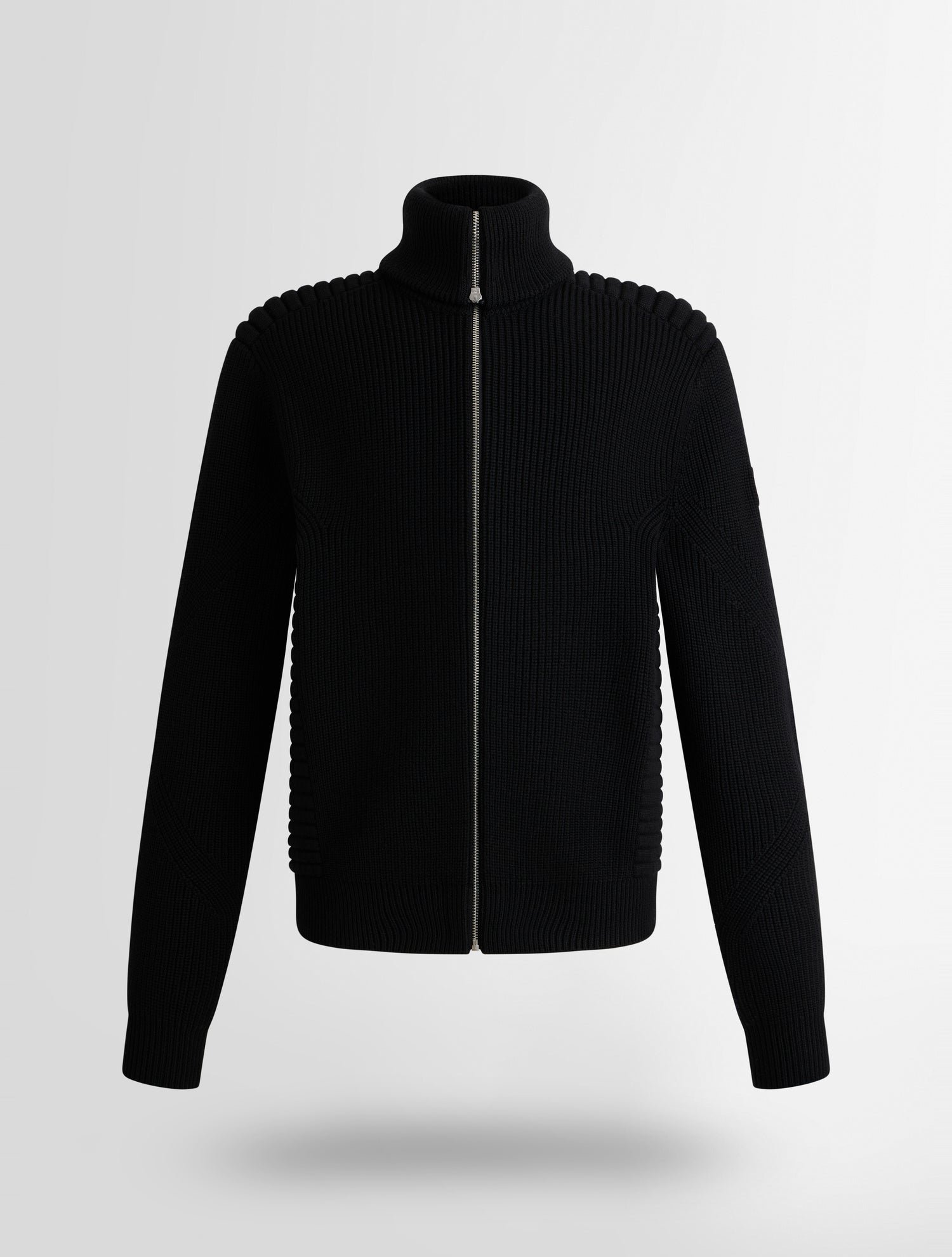 Pull vianor col montant coupe regular FUSALP Noir