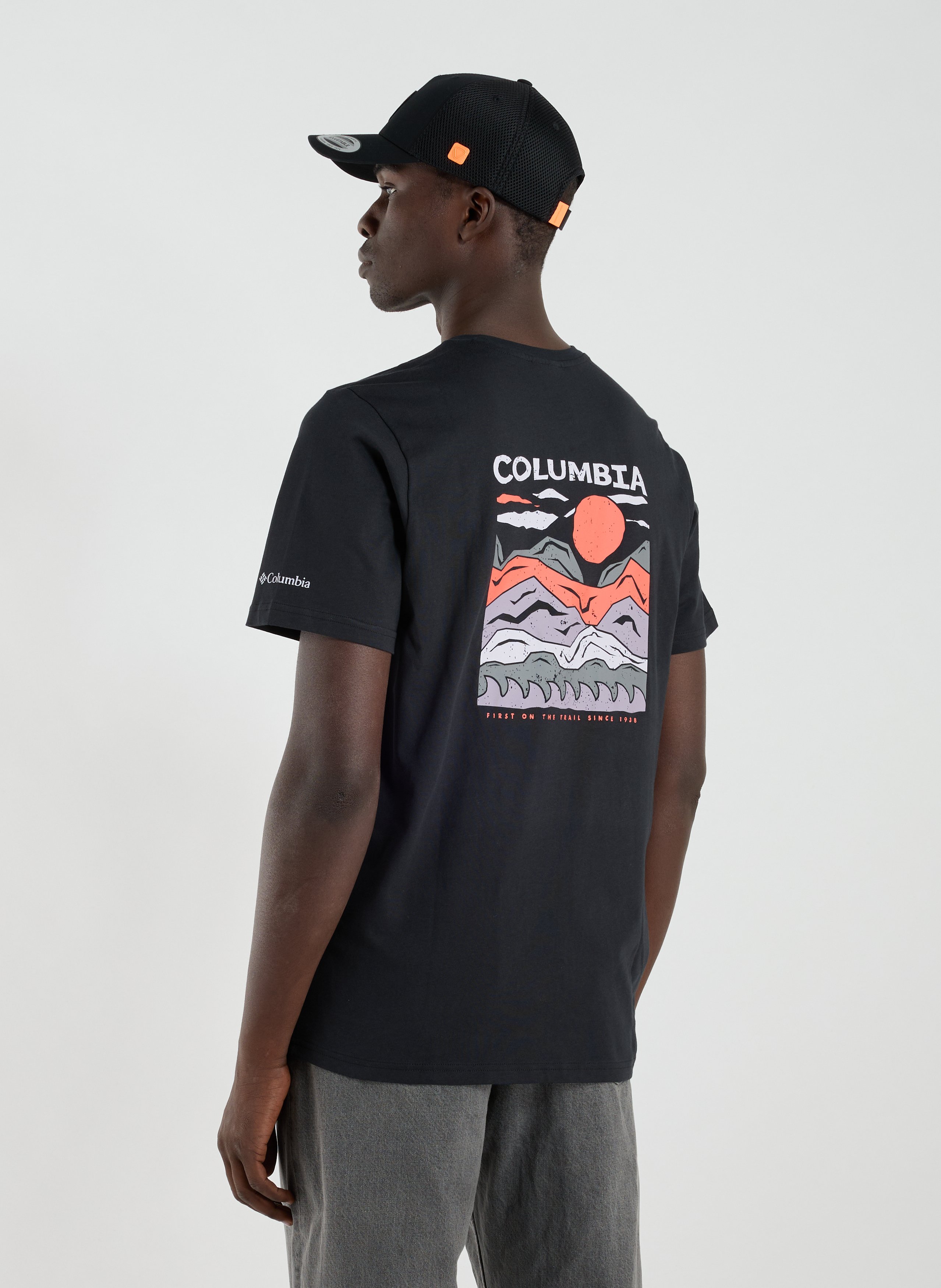Classic Cotton T-Shirt COLUMBIA Black