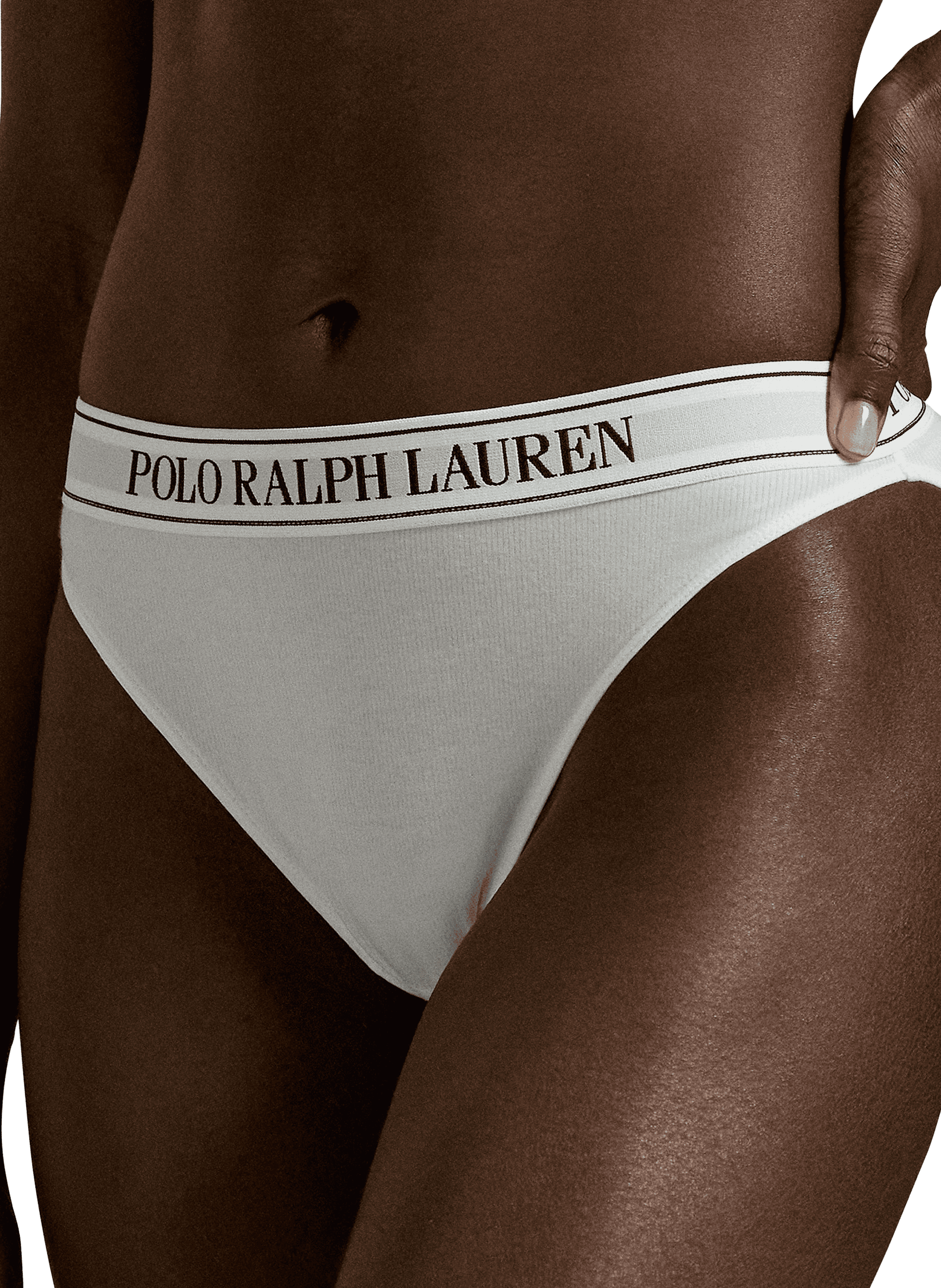 Culotte à logo en coton mélangé POLO RALPH LAUREN Blanc