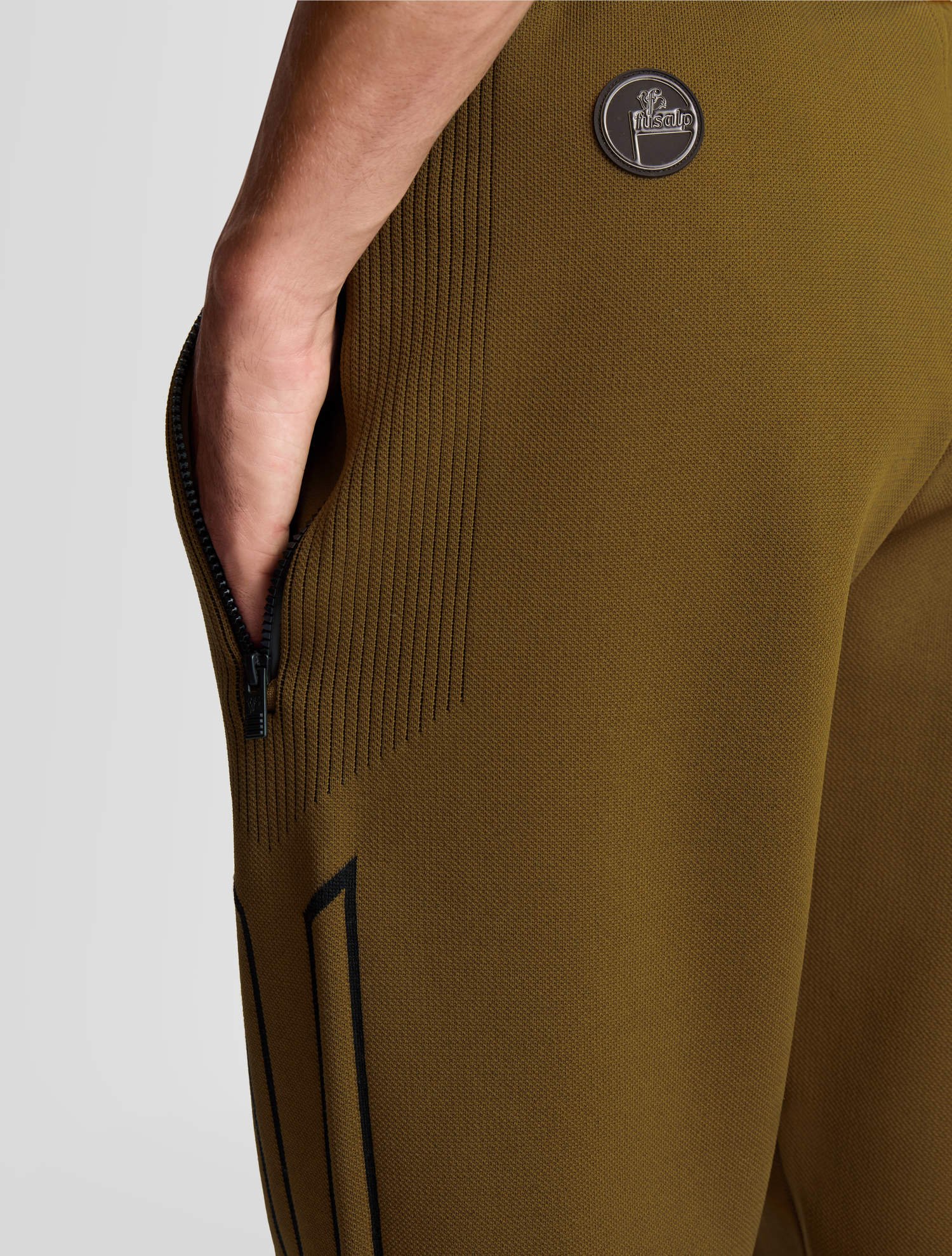 Pantalon cyrion coupe regular FUSALP Marron