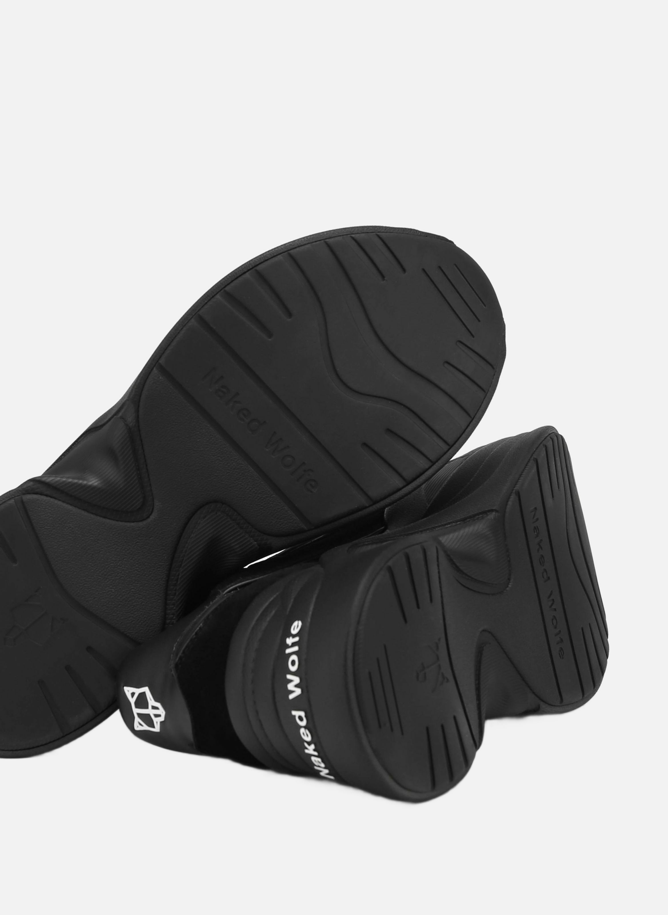 Baskets temple NAKED WOLFE Noir