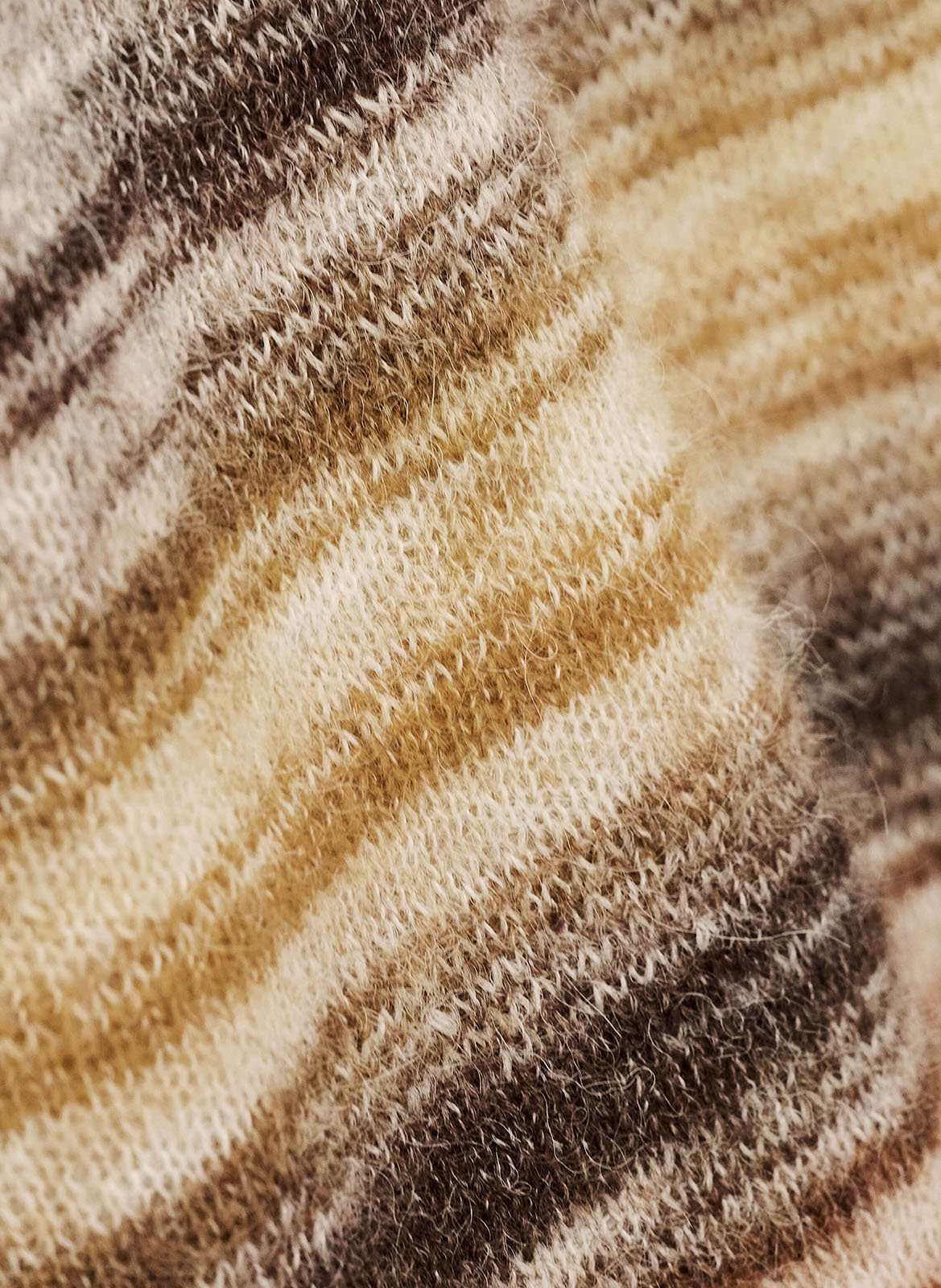 Pull droit col rond en laine Clodie BA&SH Multicolore