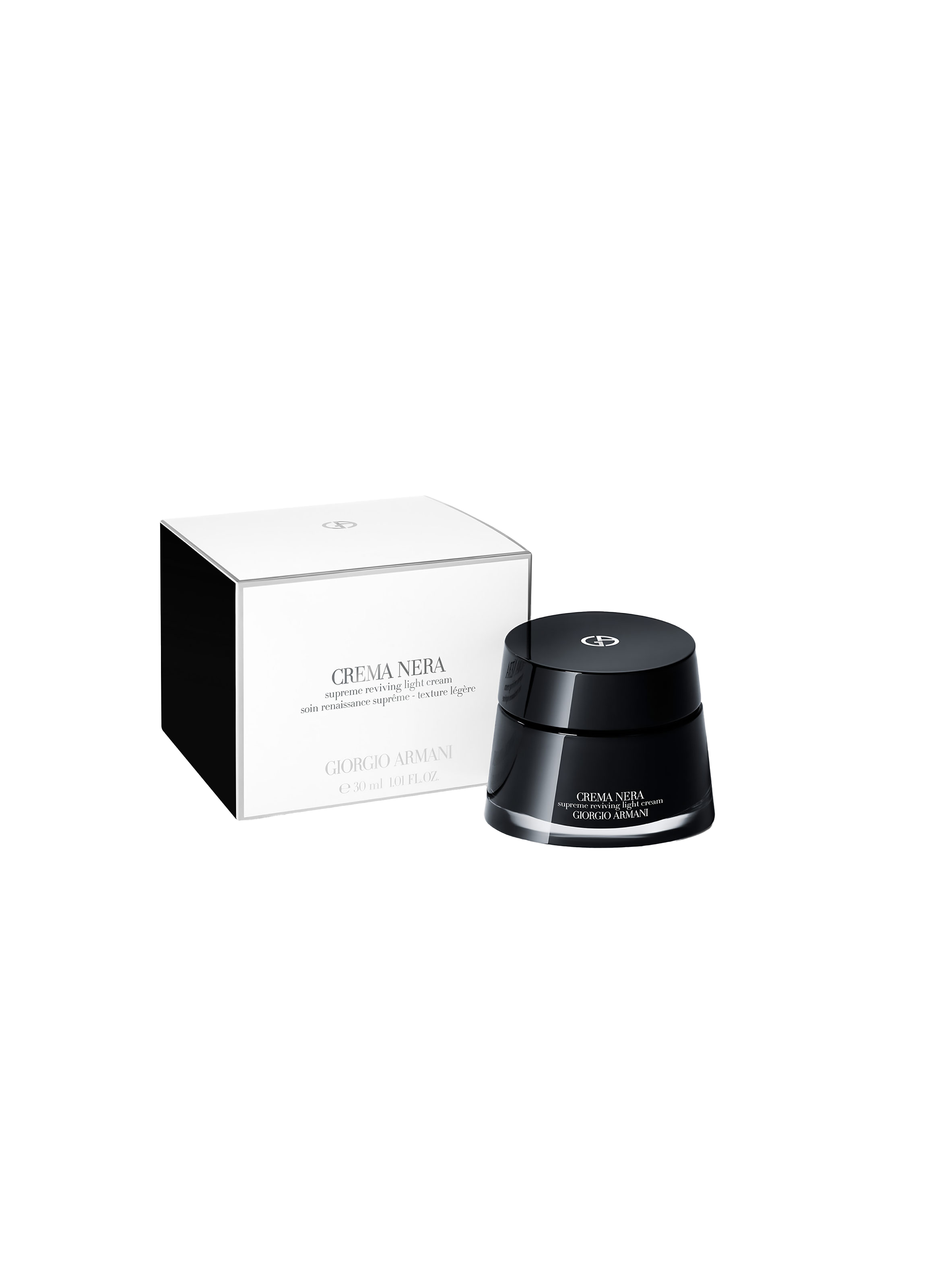 ARMANI Crema Nera supreme reviving anti-ageing light cream No color