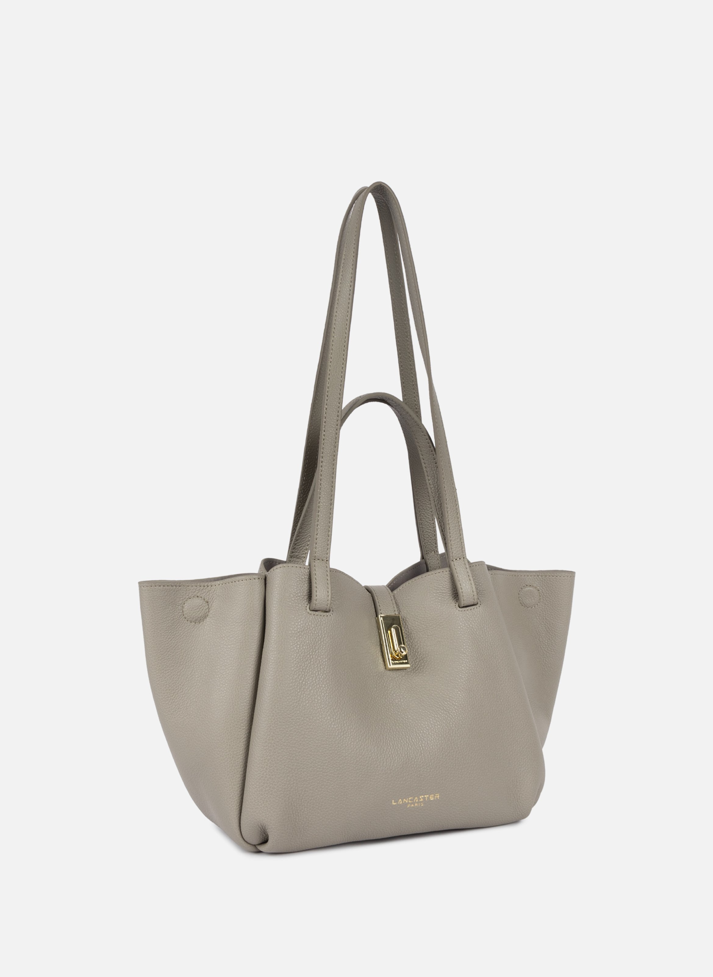 Sac cabas épaule - milano horizon LANCASTER Gris