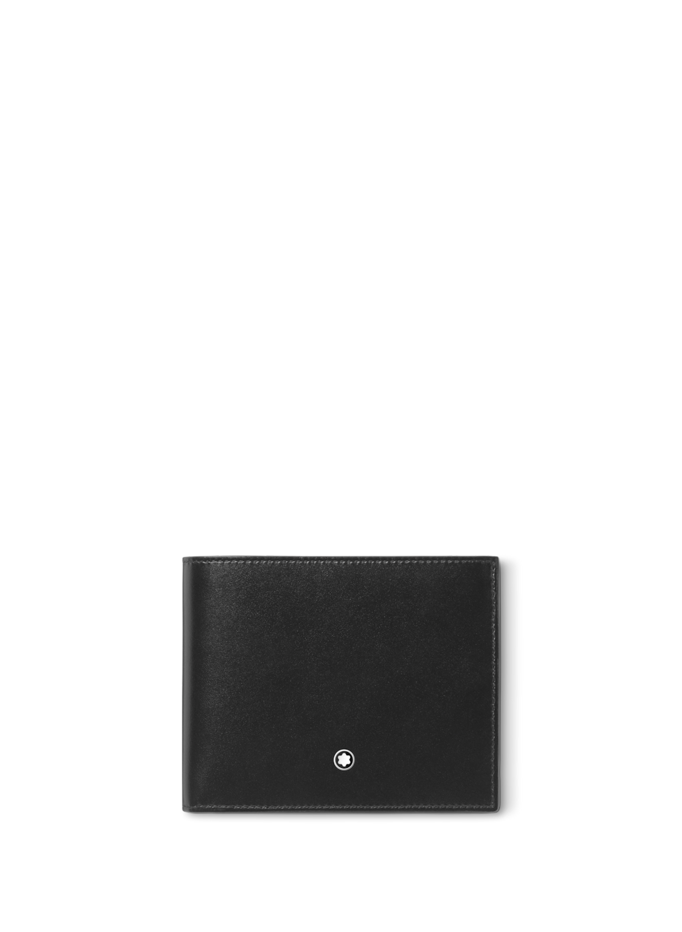 Portefeuille multi-compartiments en cuir lisse MONTBLANC Noir