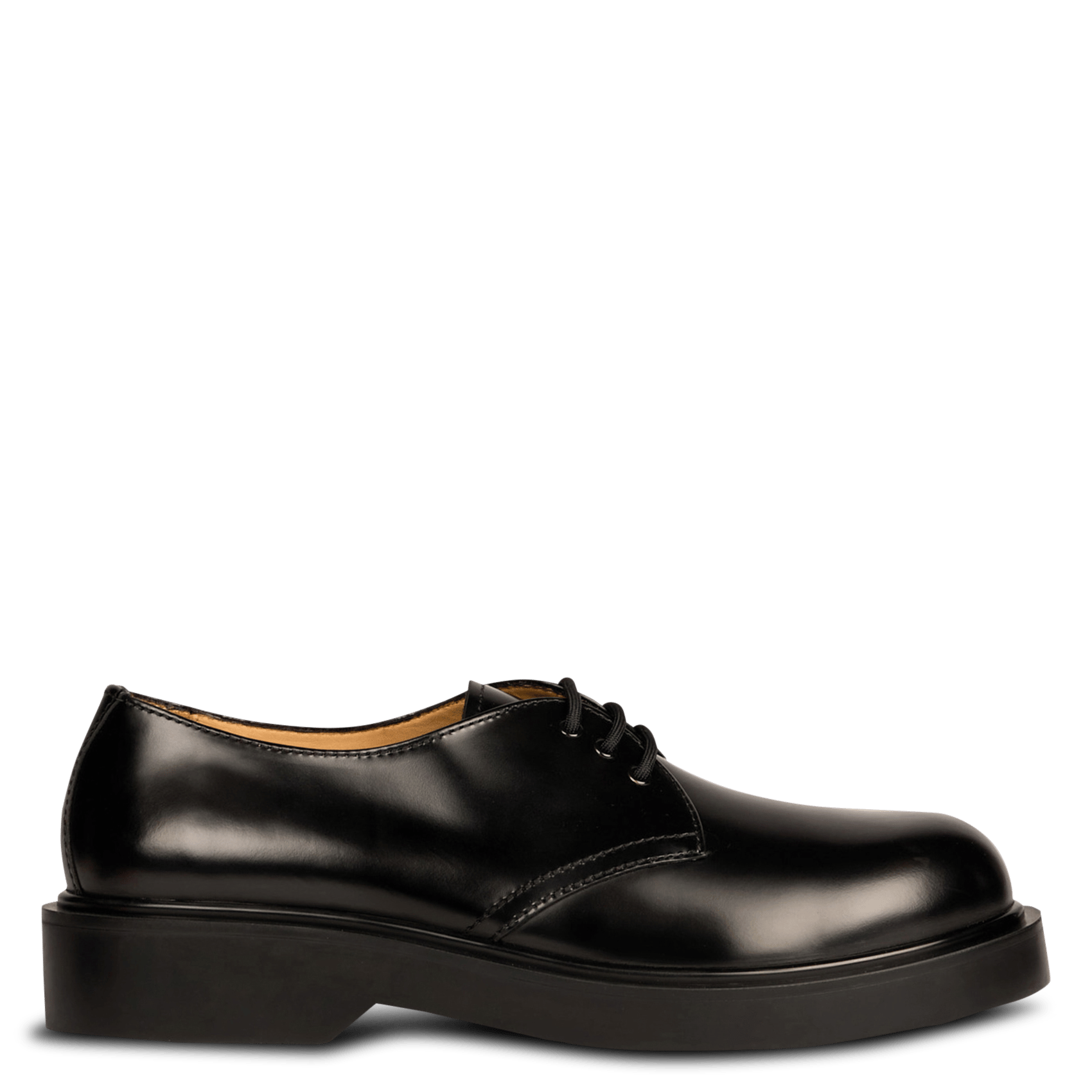 Derbies en cuir SANDRO Noir