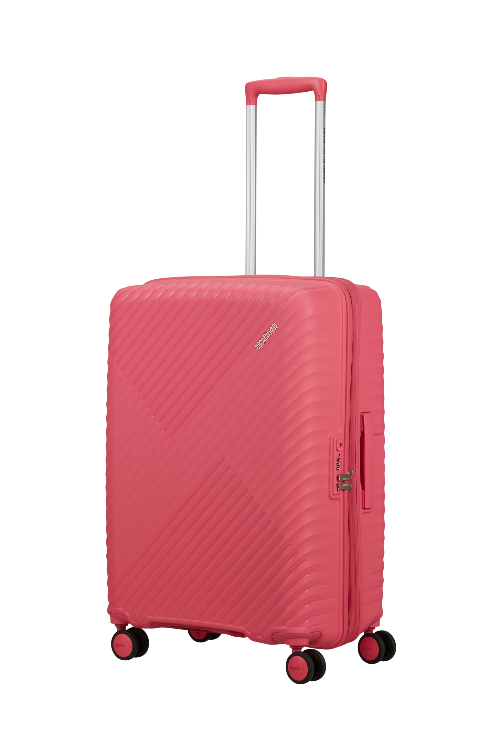 Diablast valise 4 roues taille m AMERICAN TOURISTER Rose