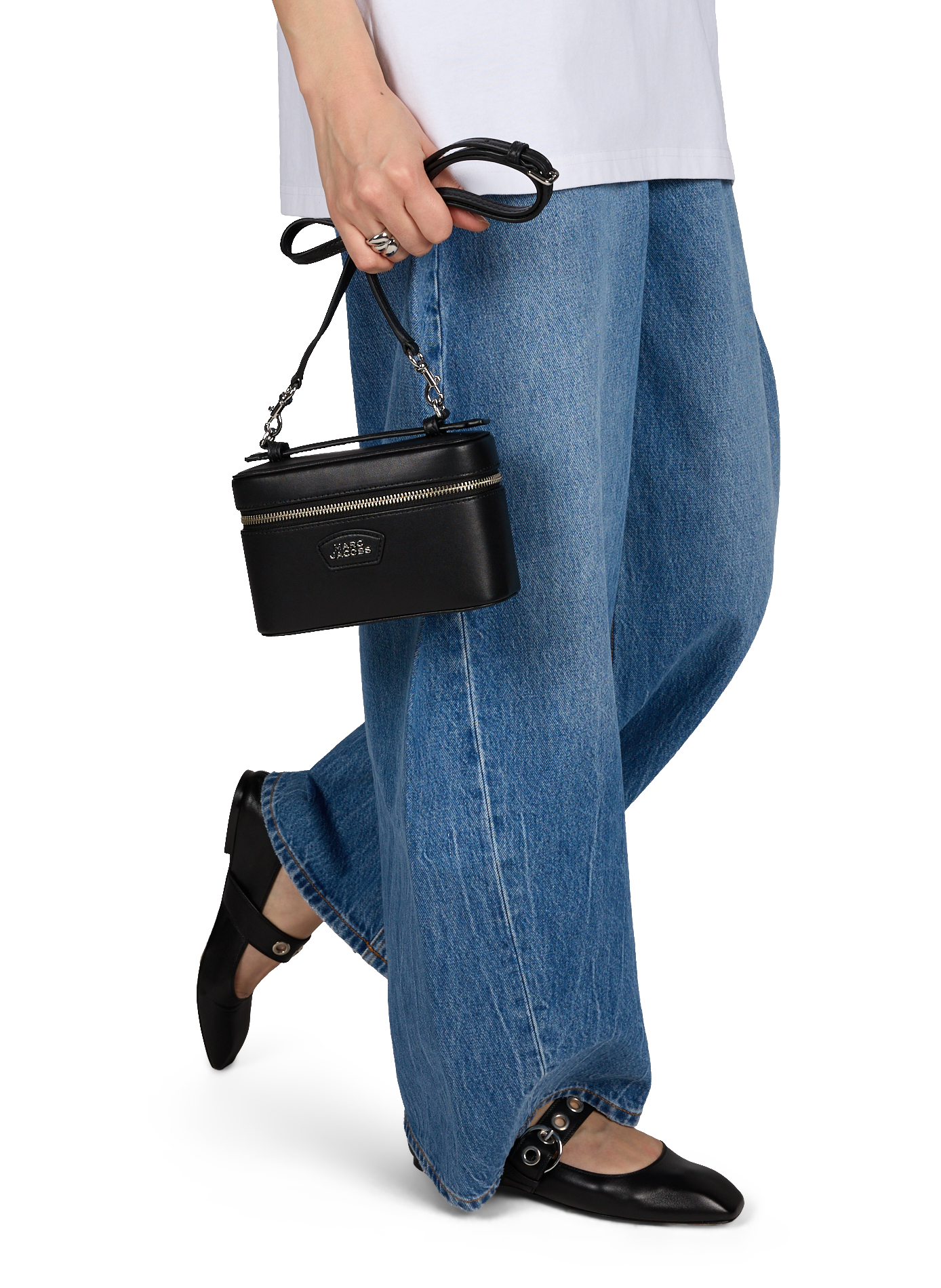 The Vanity leather bag MARC JACOBS Black