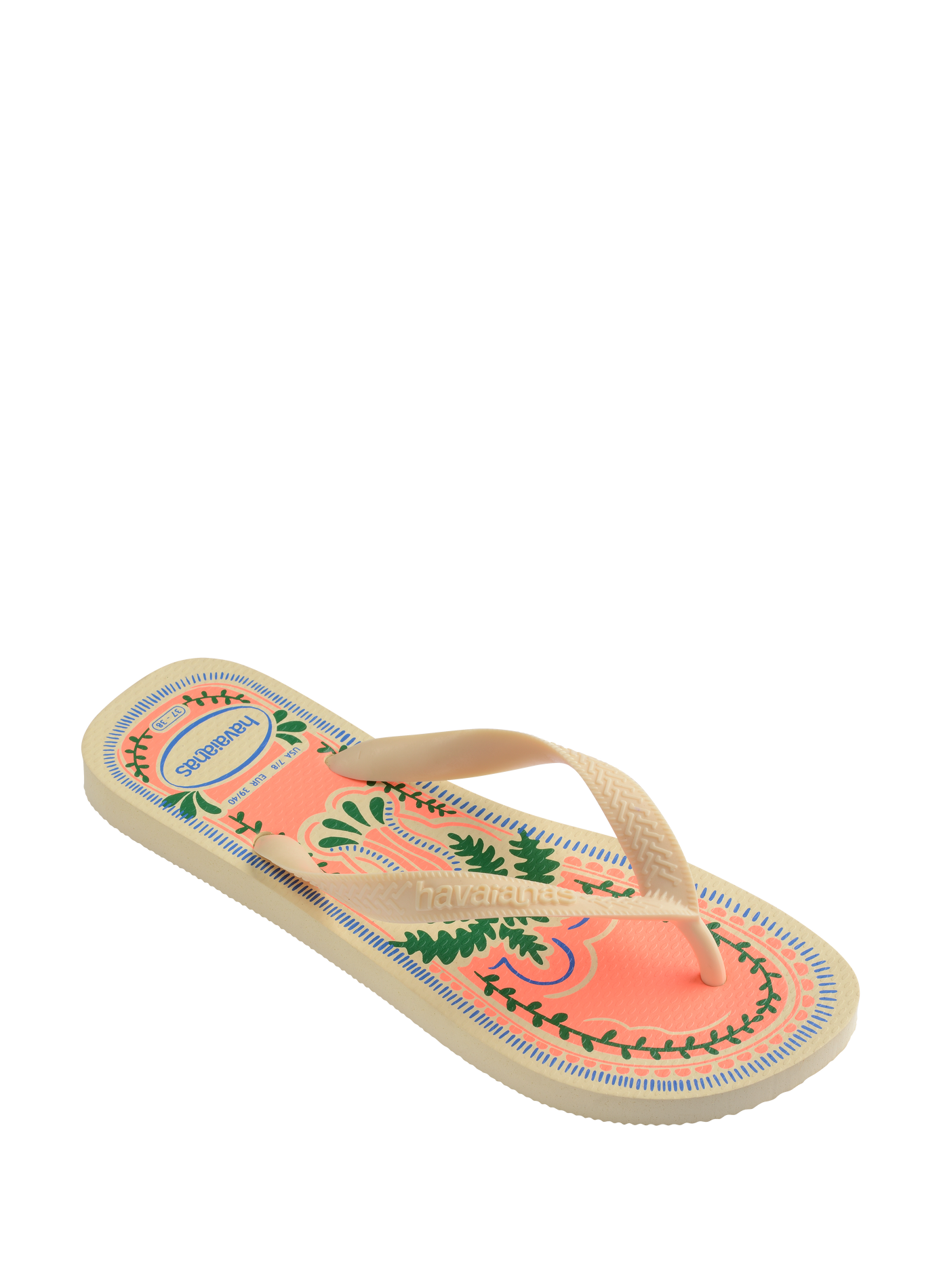 Tongs Top Summer Vibes à imprimés HAVAIANAS Beige