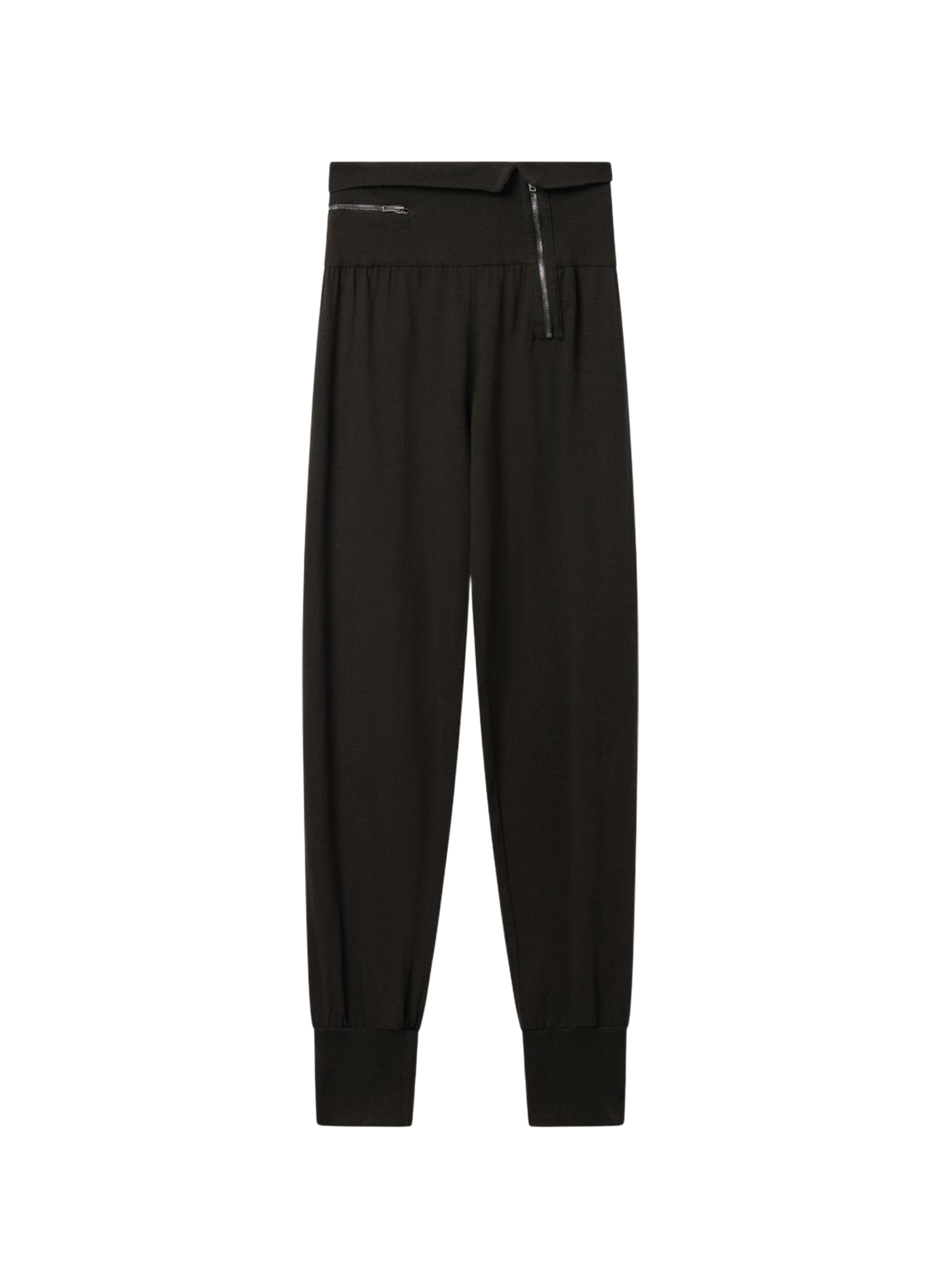 Pantalon sarouel Tydie en soie ISABEL MARANT Schwarz