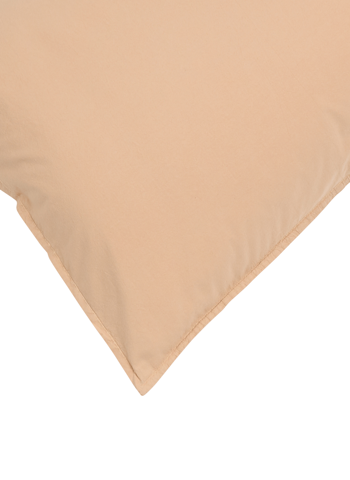 Taie d'oreiller en percale de coton AU PRINTEMPS PARIS Marron
