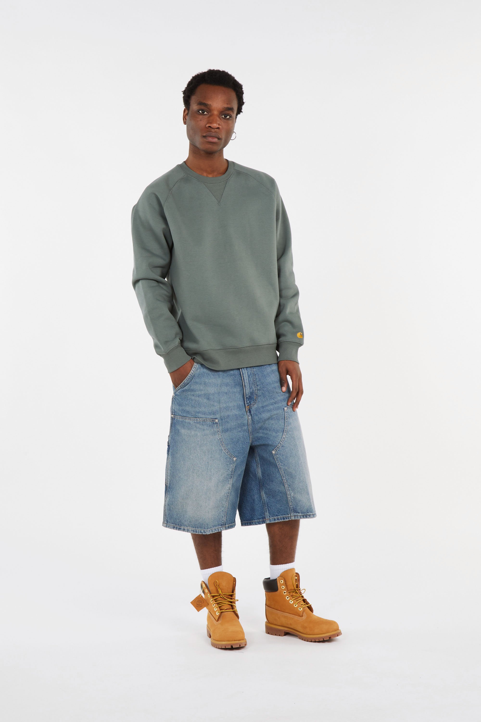 Sweatshirt chase CARHARTT WIP Vert