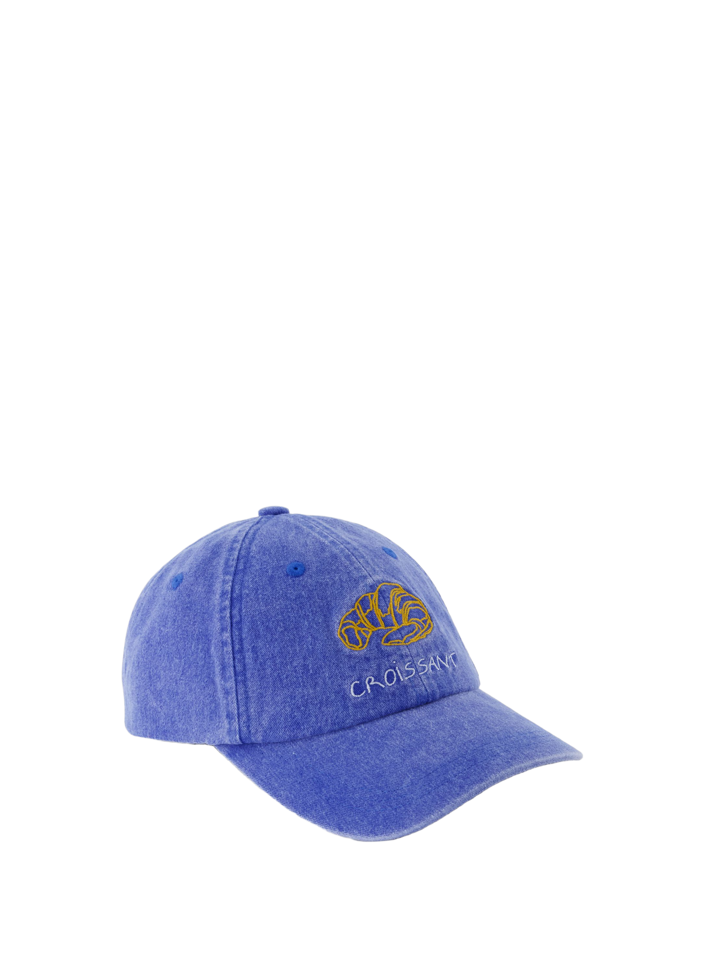 Cotton embroidered cap MAISON LABICHE Blue