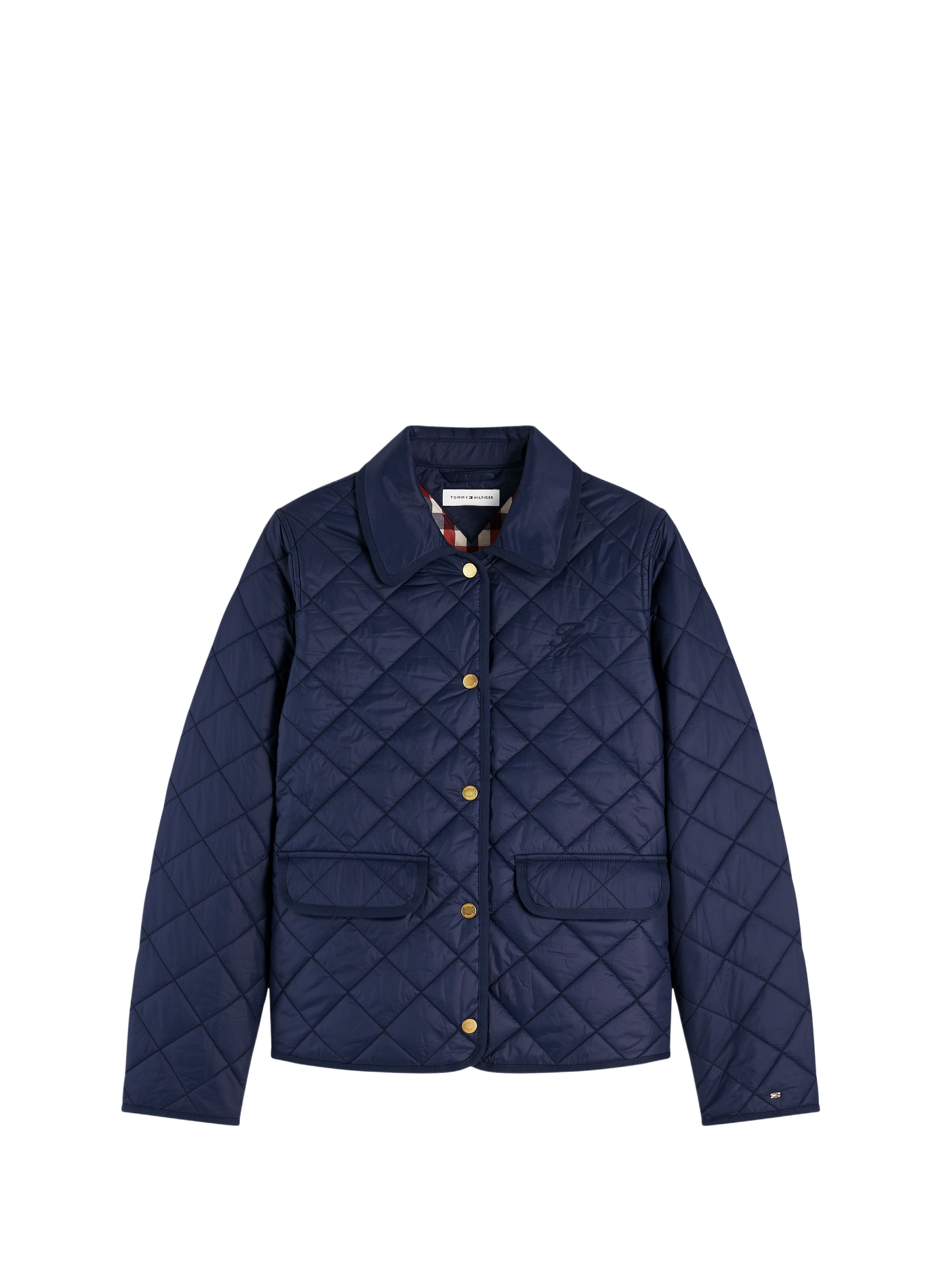 Jacket with classic collar TOMMY HILFIGER Blue