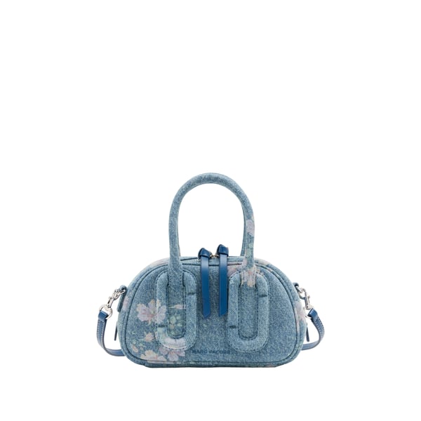 Sac bandoulière Babe Top Handle en deim Sac bandoulière Babe Top Handle en deim