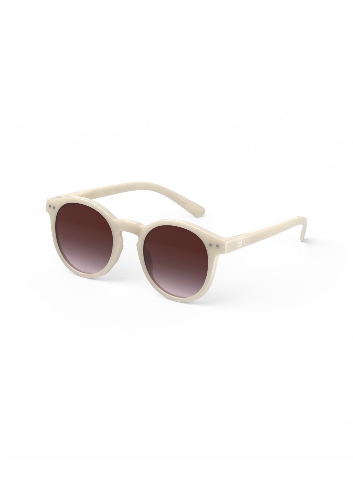 Round Sunglasses IZIPIZI White