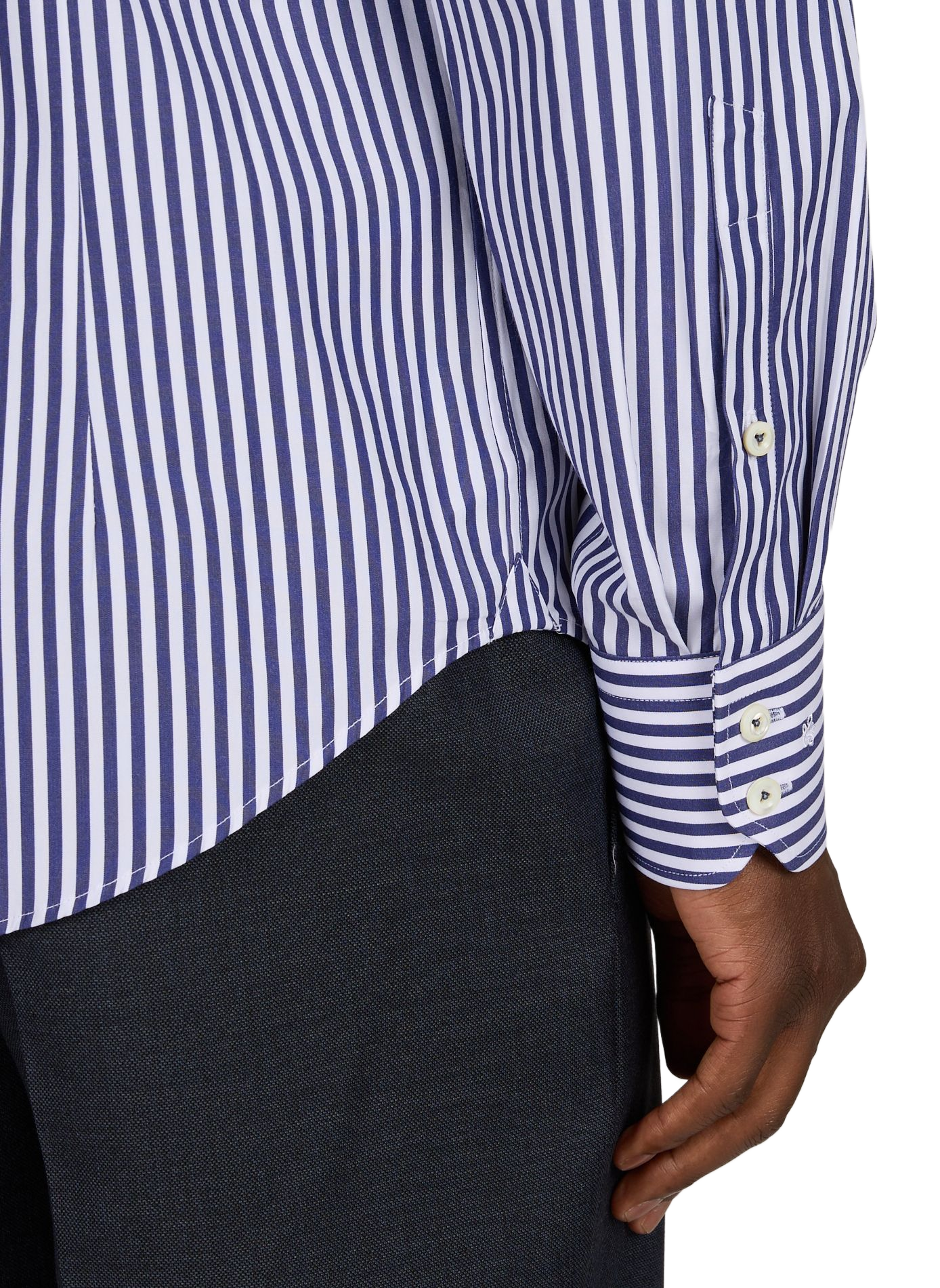 Cotton shirt VAN LAACK Blue