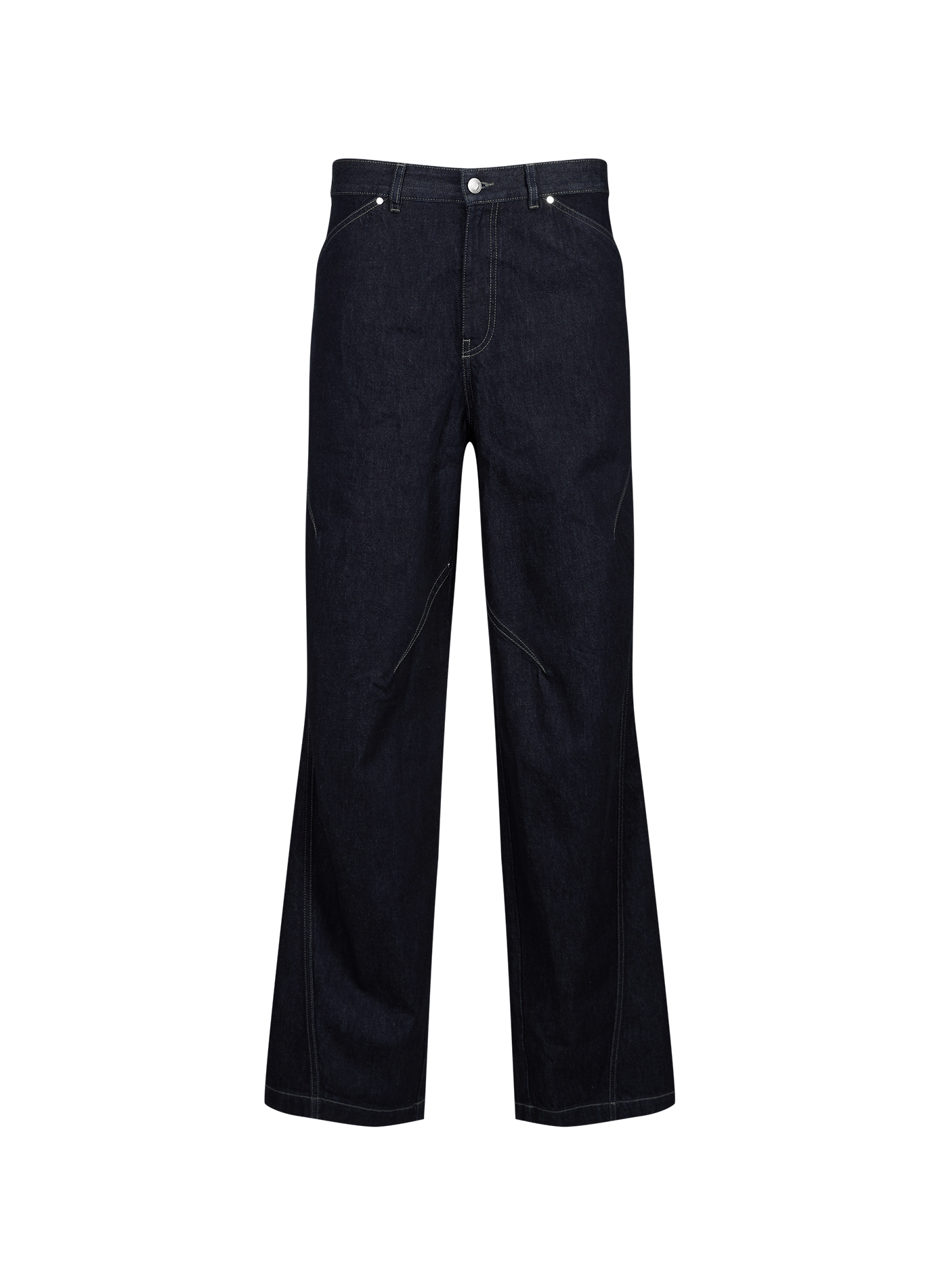 Wide cotton jeans LOUIS GABRIEL NOUCHI Blue