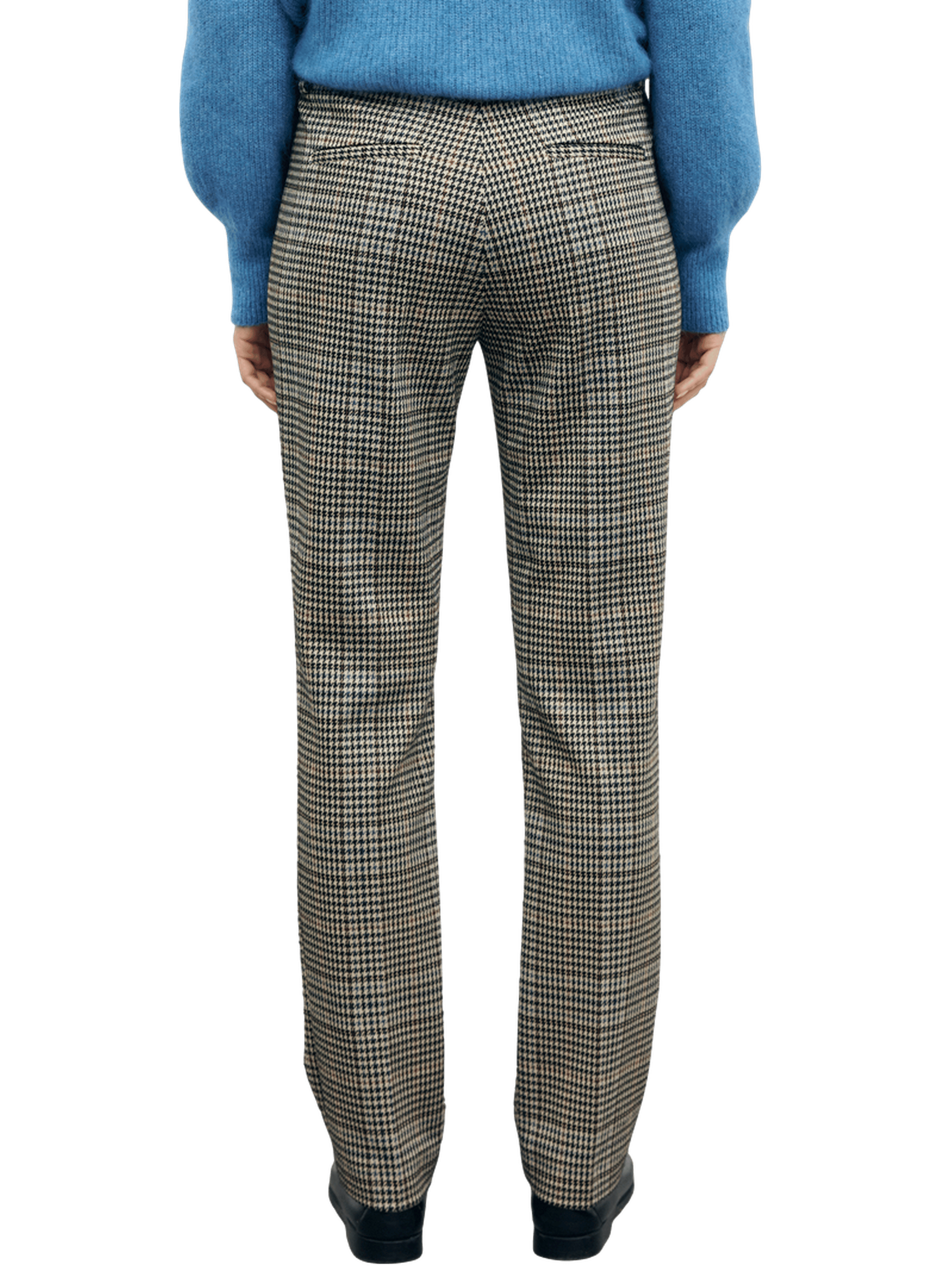 Pantalon slim pied de poule - madie GERARD DAREL Beige