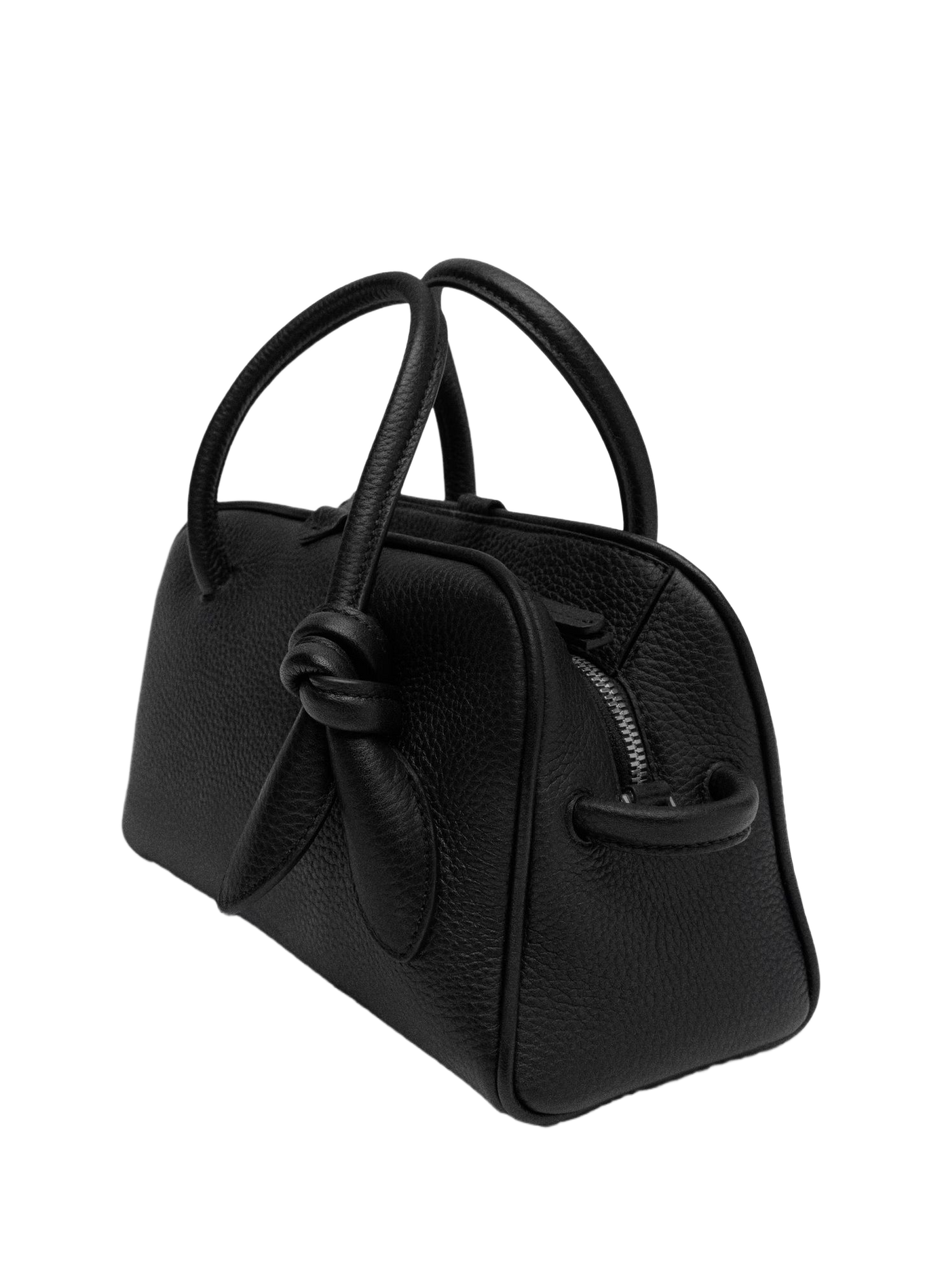 Bolso Le Petit Turismo de cuero granulado JACQUEMUS Negro
