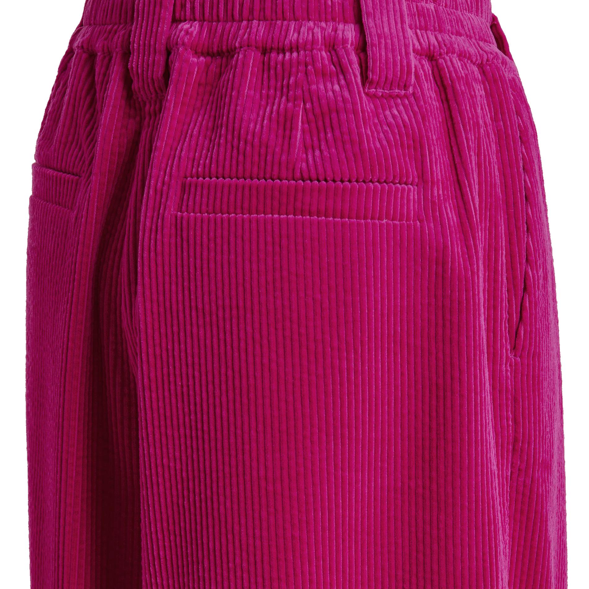 Pantalon large en coton kitch ESSENTIEL ANTWERP Rose