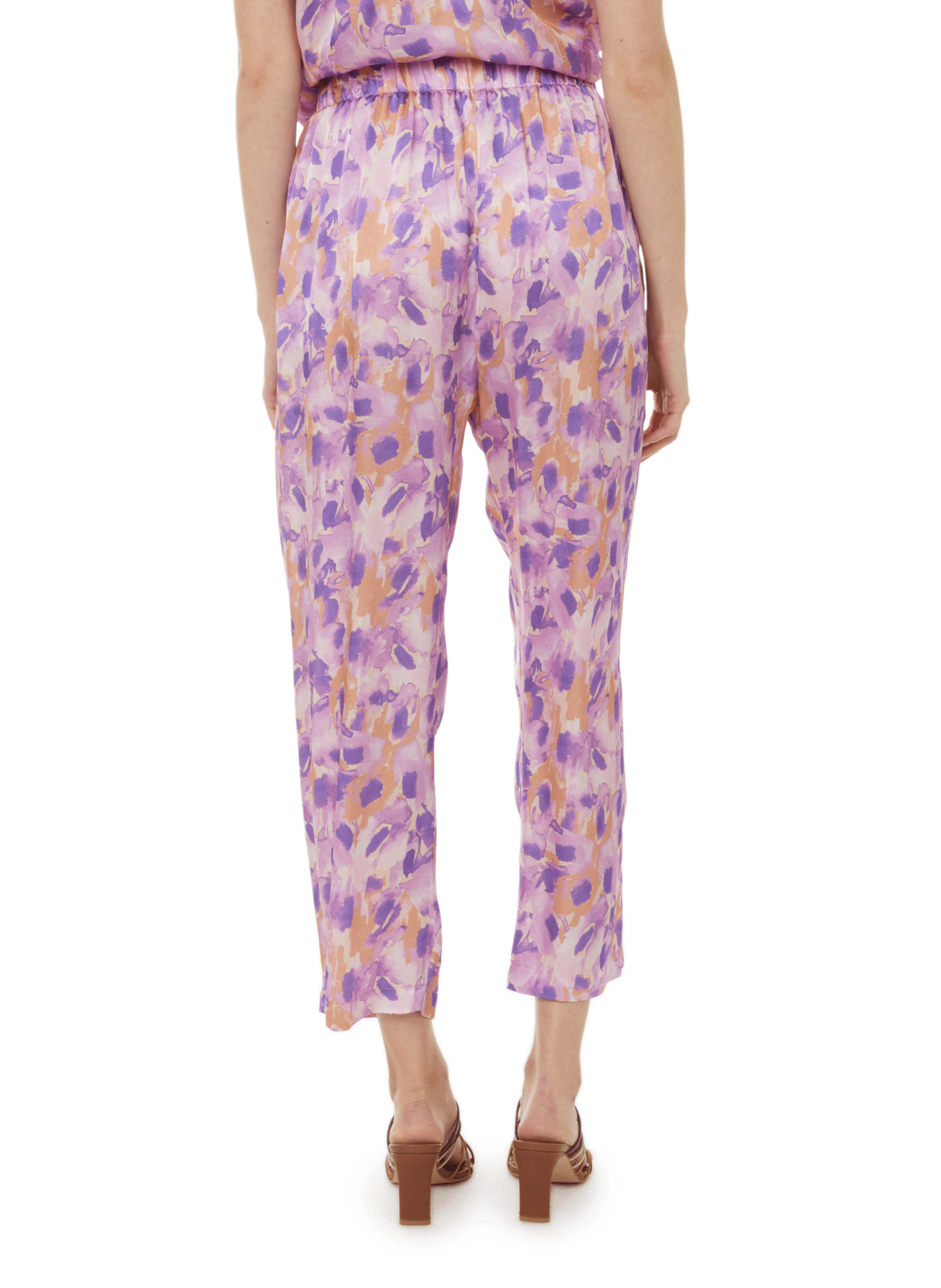 Straight printed trousers SELMACILEK Multicolour
