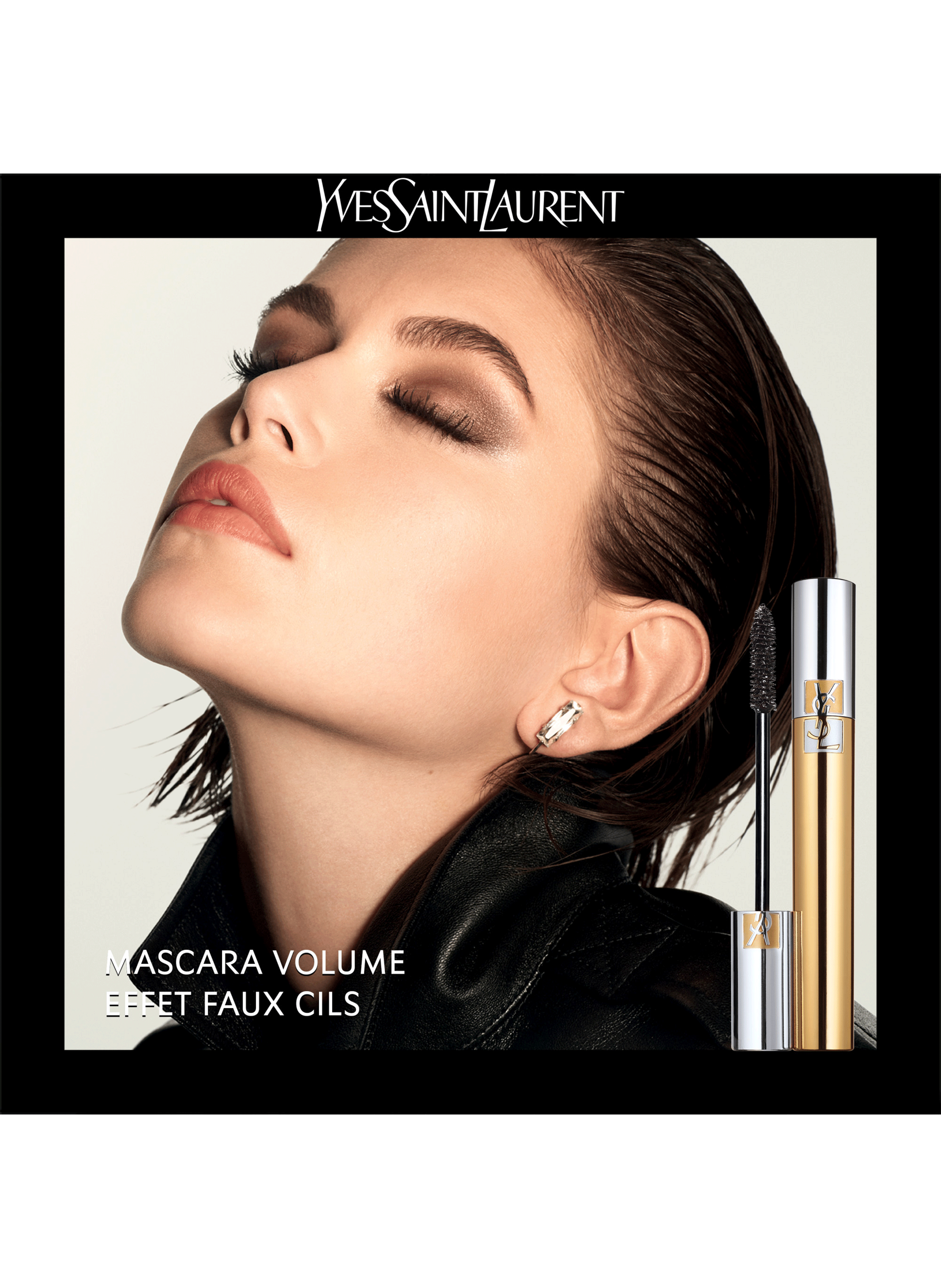 Mascaras Volume effet faux cils mascara volume indécent et longueur intense YVES SAINT LAURENT 06 nuit intense