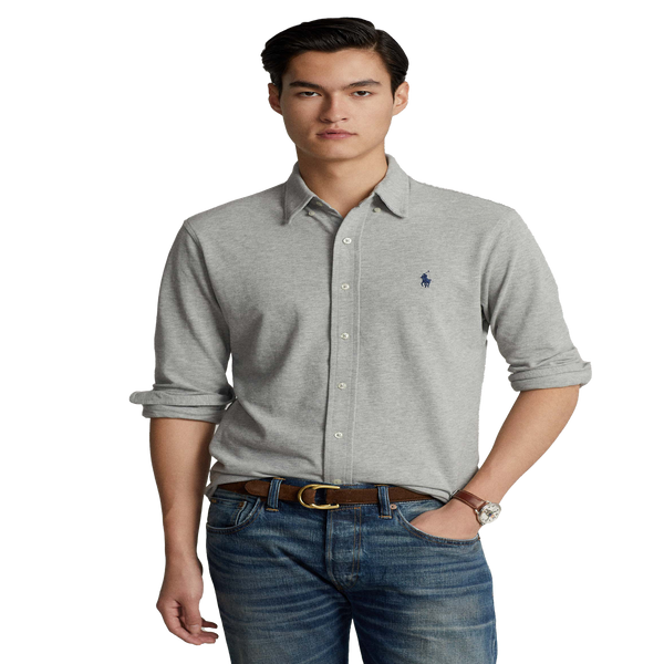 Shop Polo Ralph Lauren Cotton Shirt In Beige