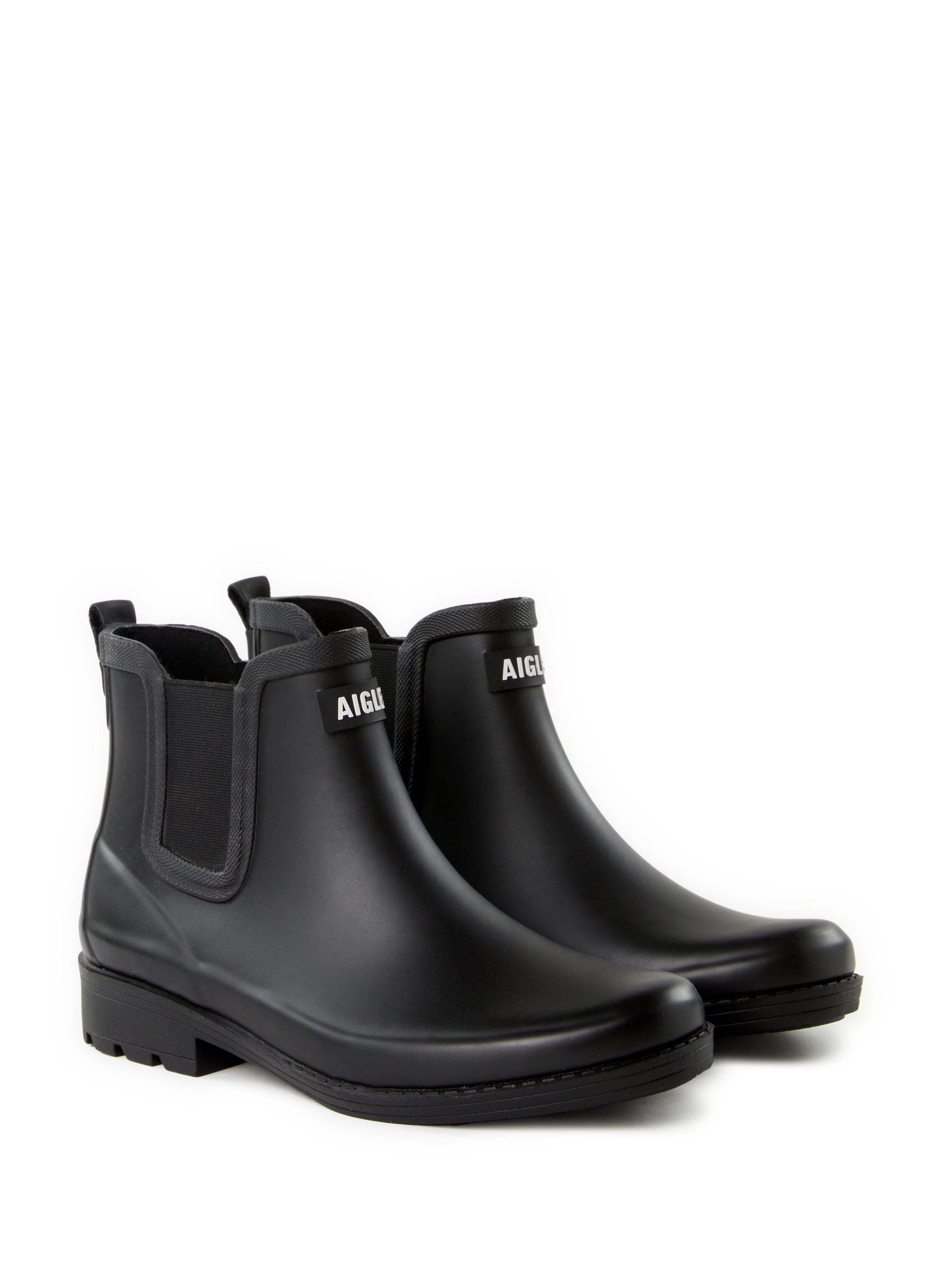 Bottes en caoutchouc AIGLE Noir