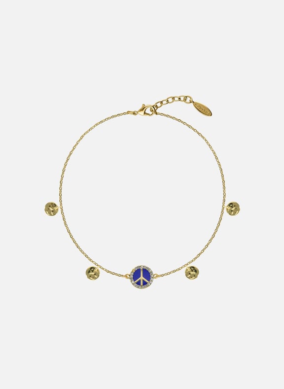 Bracelet avec pampilles joyful Bleu by HIPANEMA HIPANEMA Bracelet avec pampilles joyful Bleu