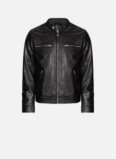Veste en cuir Newport SCHOTT Veste en cuir Newport SCHOTT