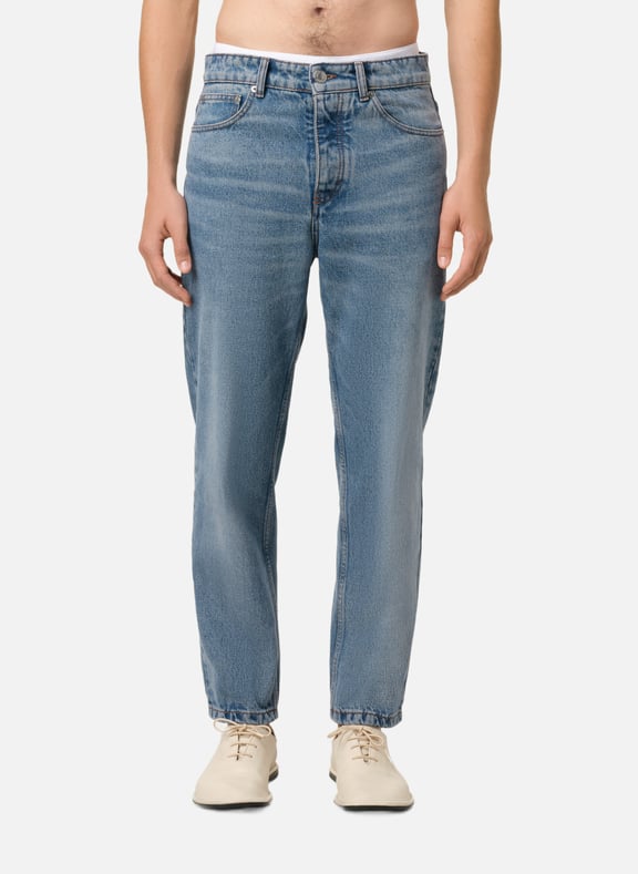 Jean coupe tapered Bleu by AMI PARIS AMI PARIS Jean coupe tapered Bleu