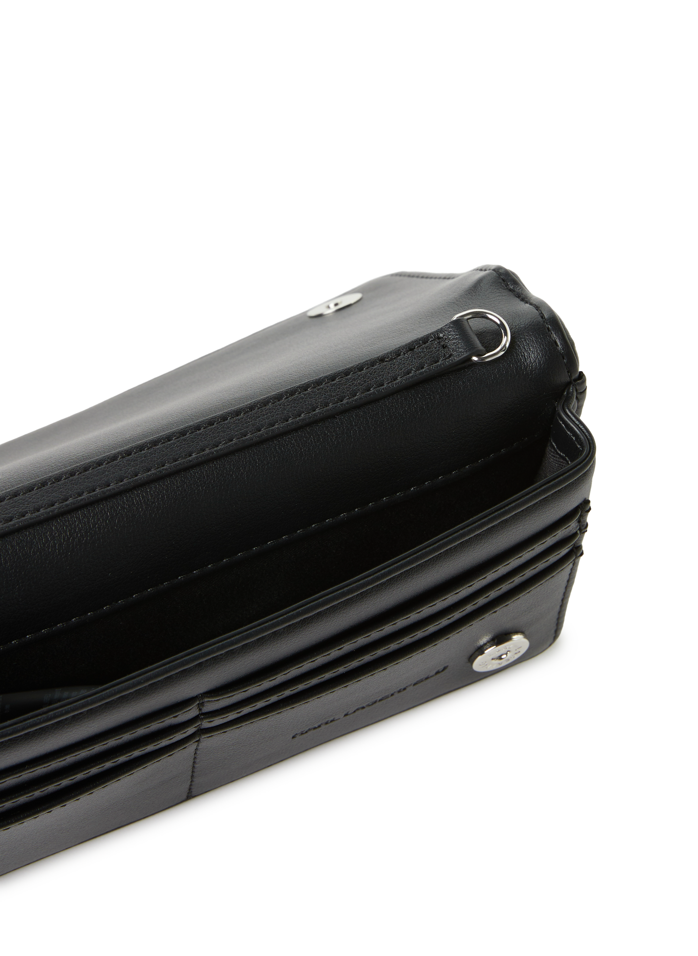 Sac à bandoulière matelassé  KARL LAGERFELD Noir