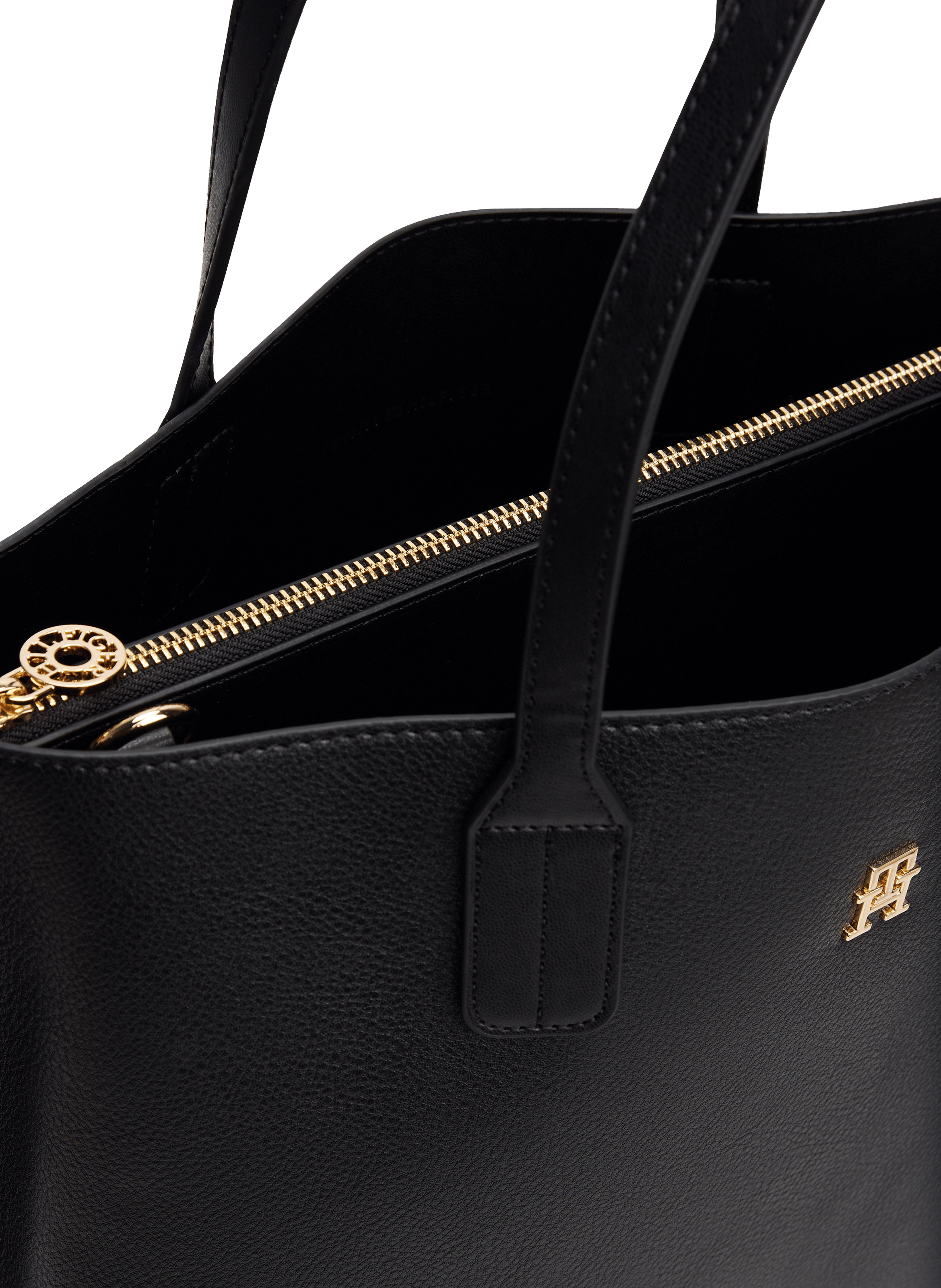 Logo handbag Black