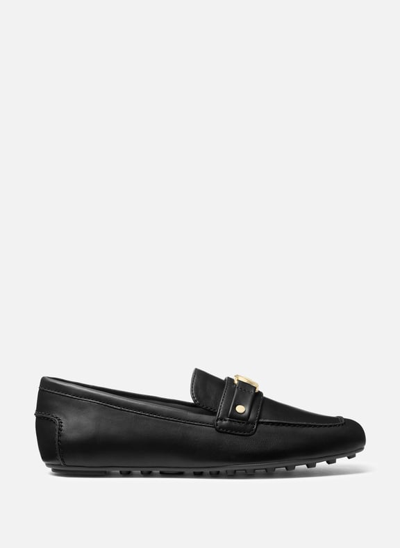 Mandy leather moccasins Black by MICHAEL KORS MICHAEL KORS Mandy leather moccasins Black