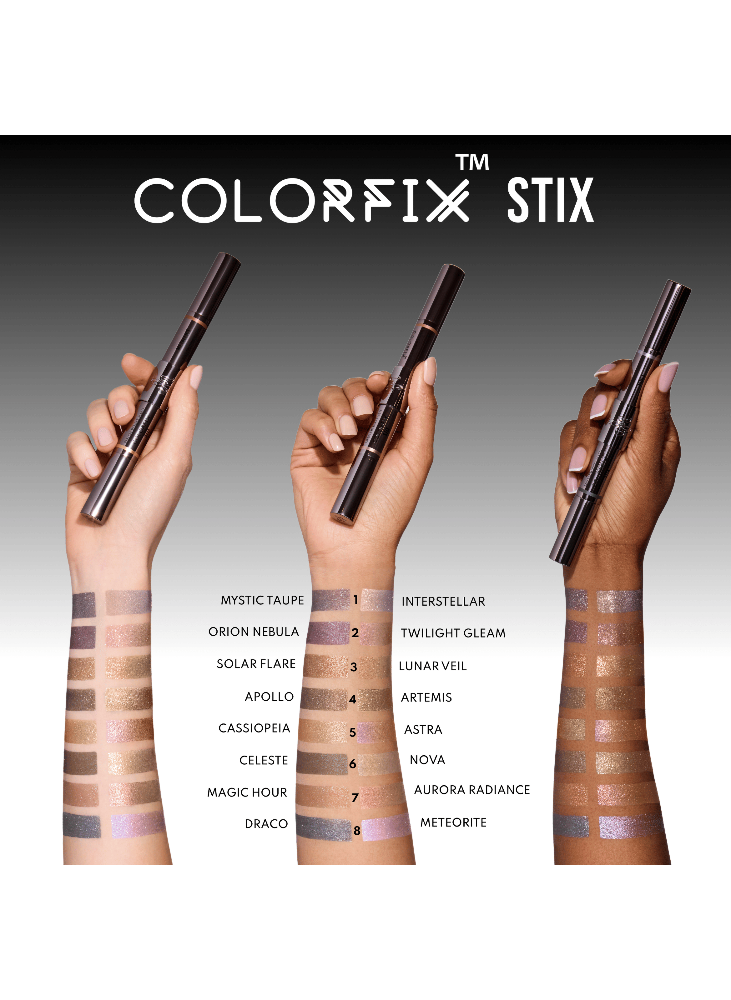Colorfix stix duo 6 - Celeste / Nova
 DANESSA MYRICKS No color