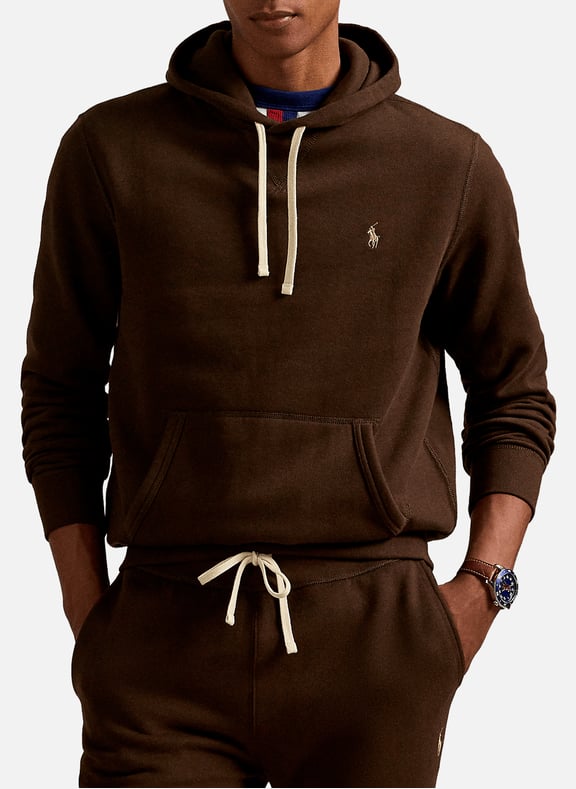 Hoodie en coton Beige by POLO RALPH LAUREN POLO RALPH LAUREN Hoodie en coton Beige