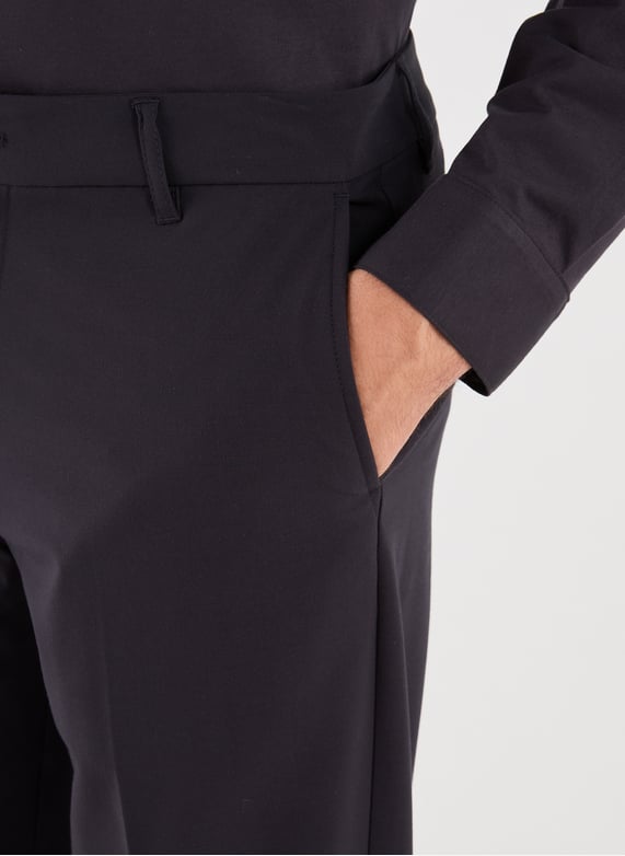 Straight chino trousers | Blue by ARMANI EXCHANGE Straight chino trousers Blue