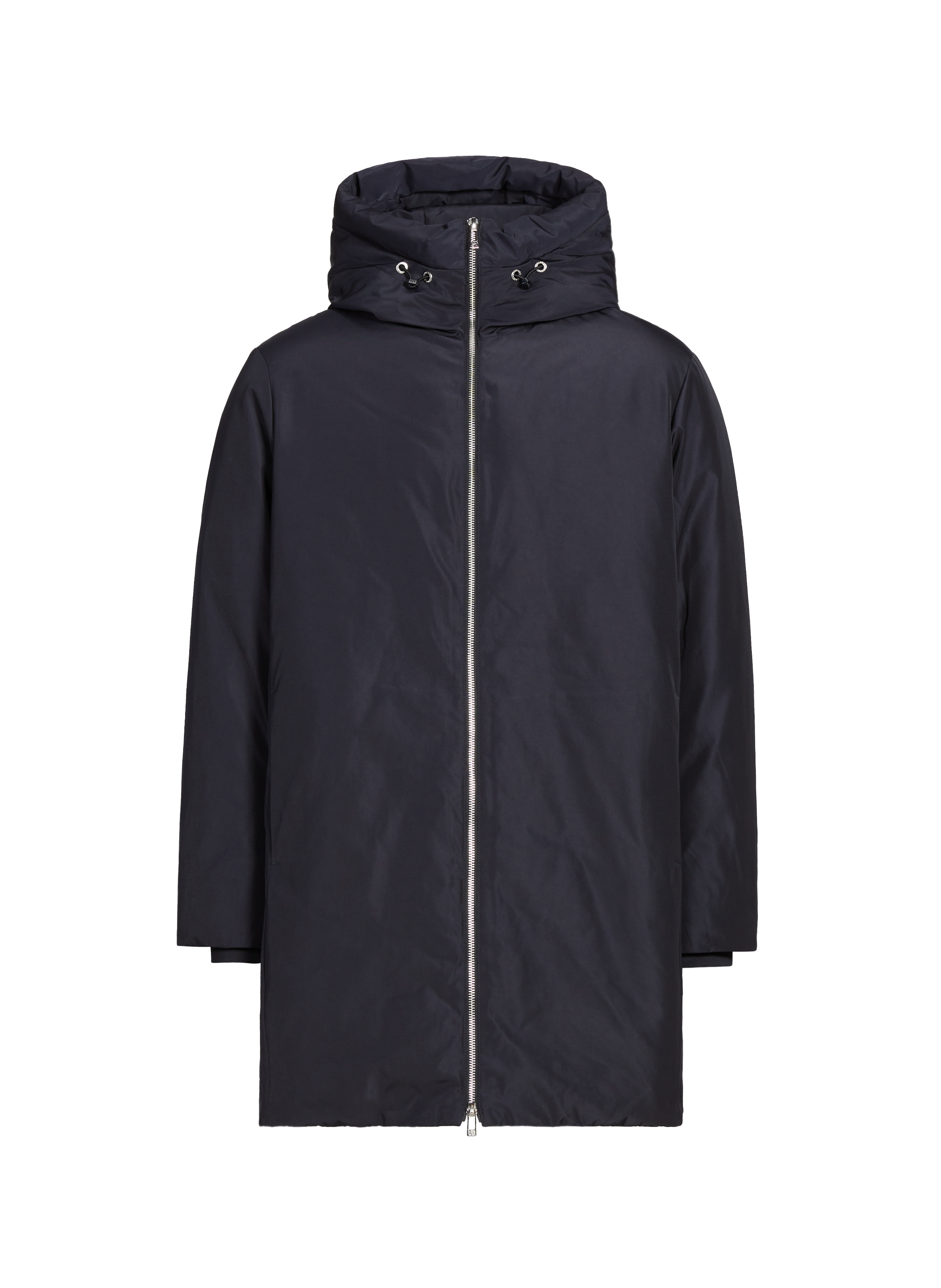 Long hooded jacket ARMANI EXCHANGE Blue