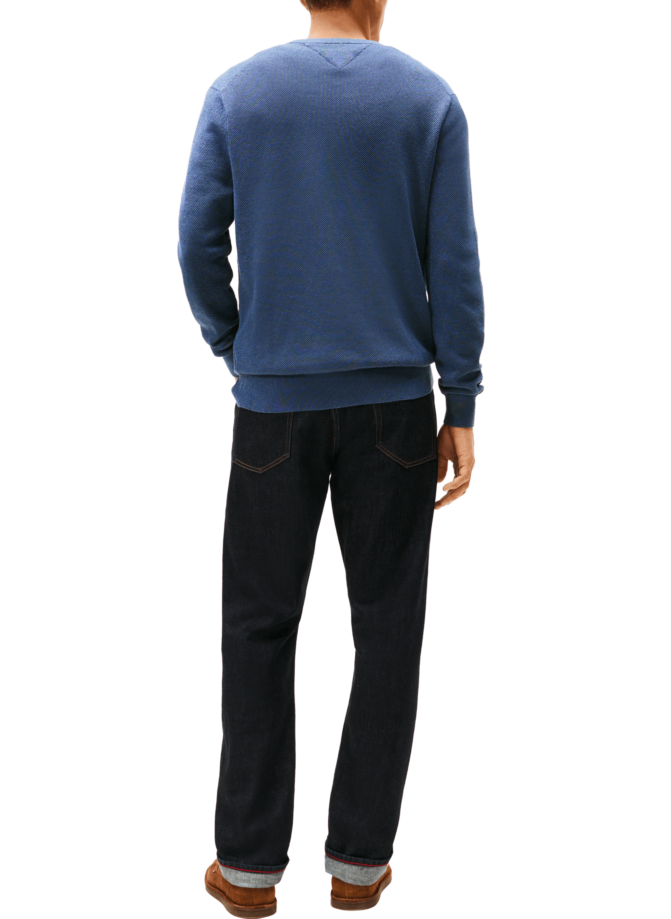 Cotton-blend jumper TOMMY HILFIGER Blue