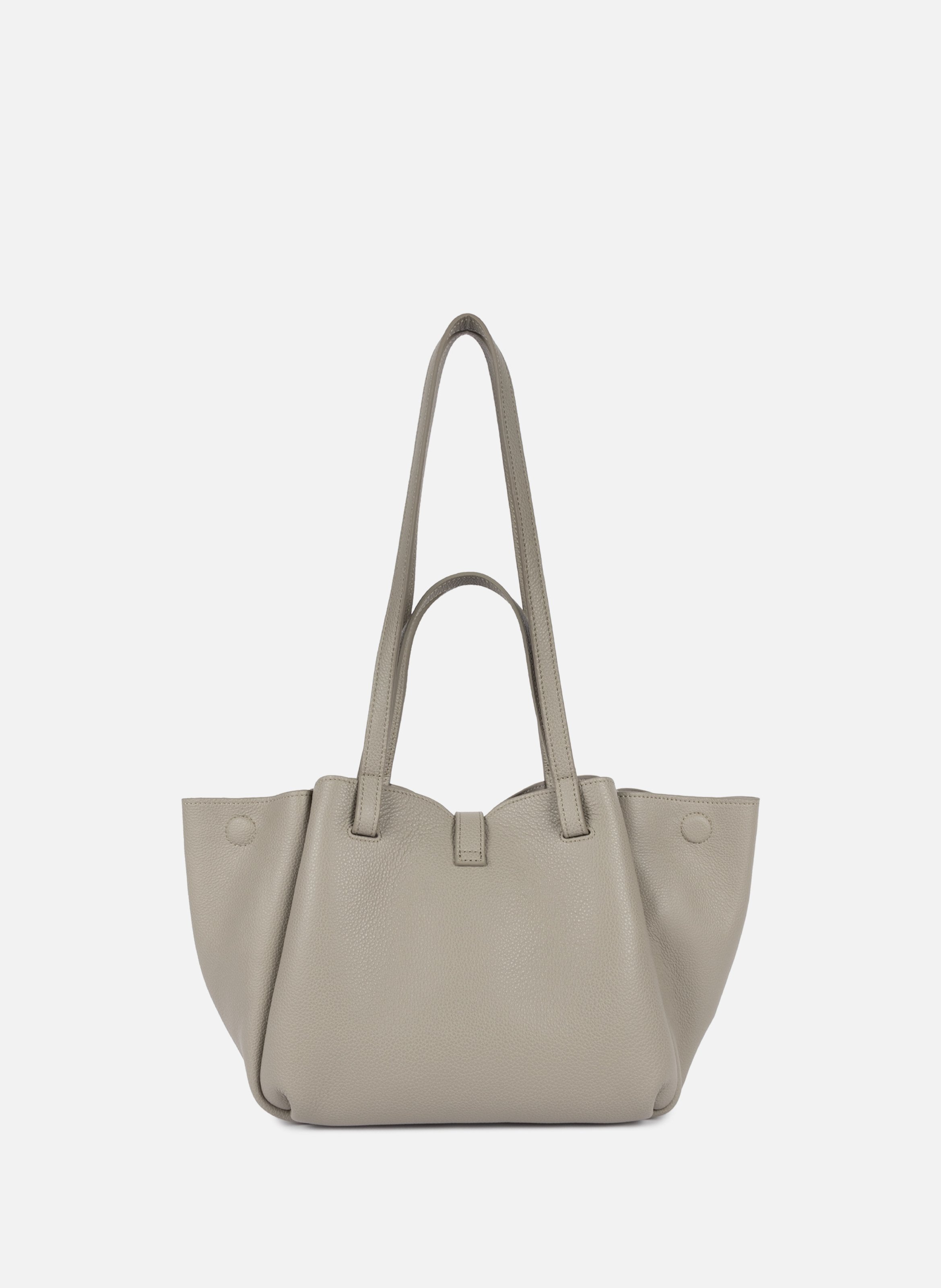 Sac cabas épaule - milano horizon LANCASTER Gris