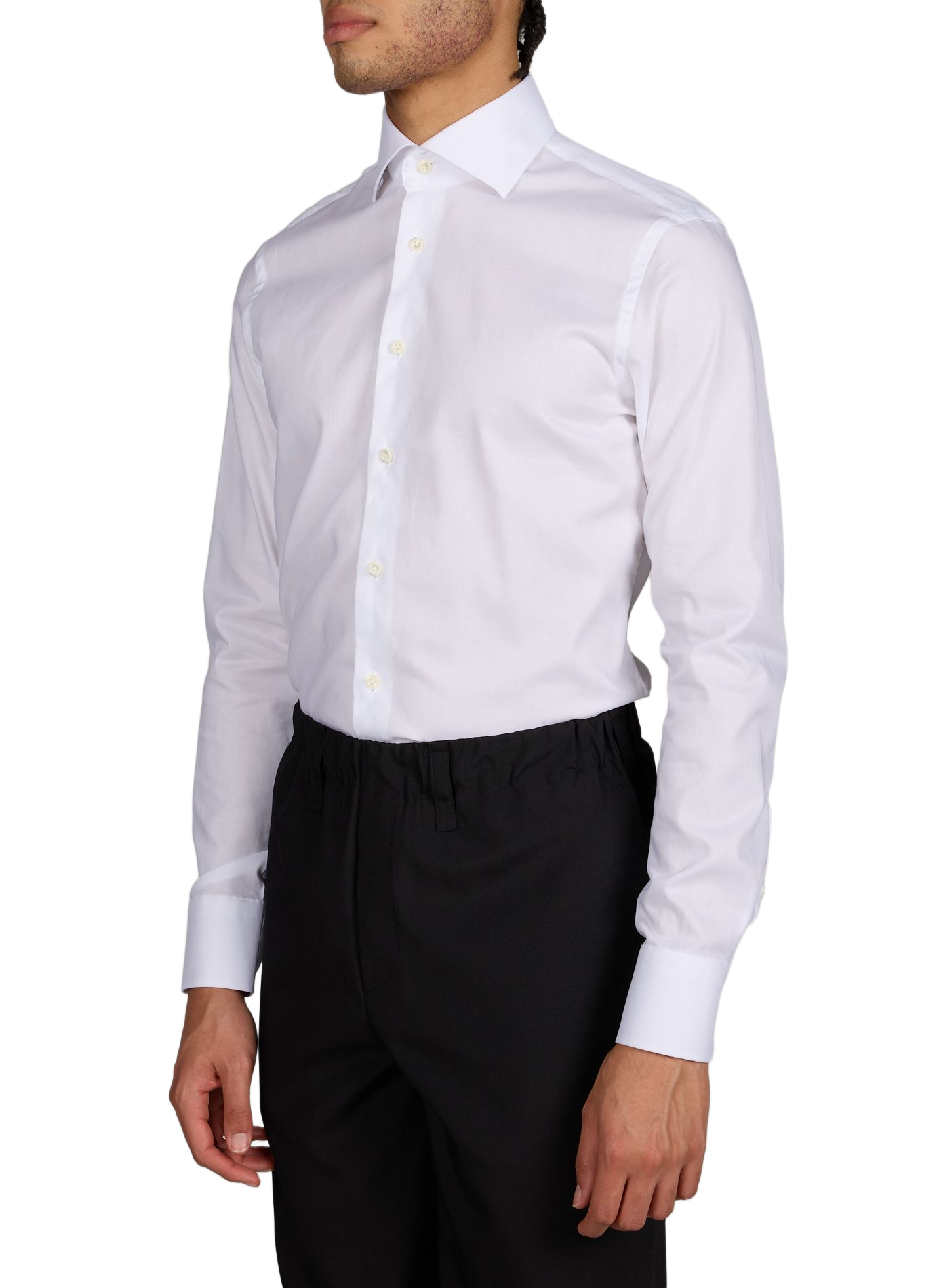 Chemise unie en coton VAN LAACK Blanc