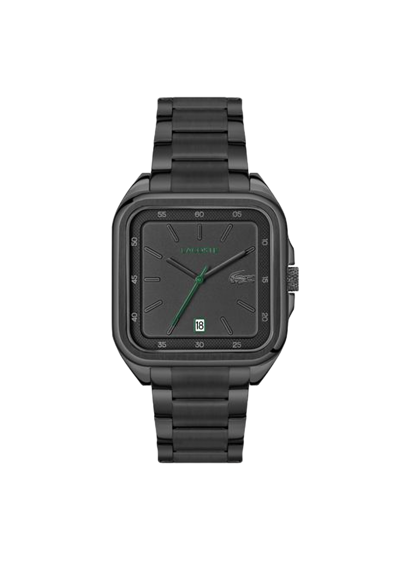 Montre Lacoste.12.12 Up en acier inoxydable LACOSTE MONTRES Noir
